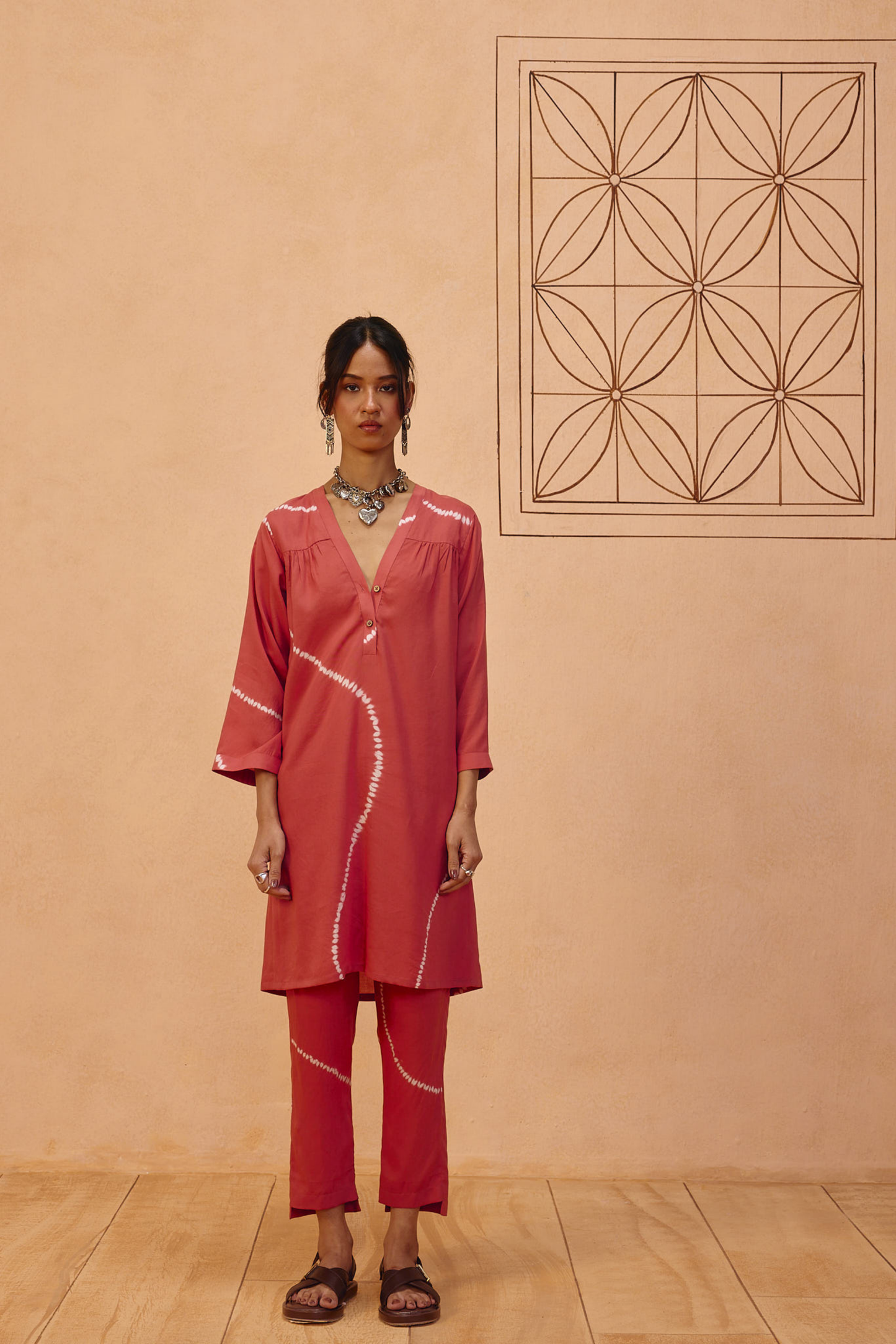 Rosy Earth Lyocell Kurta