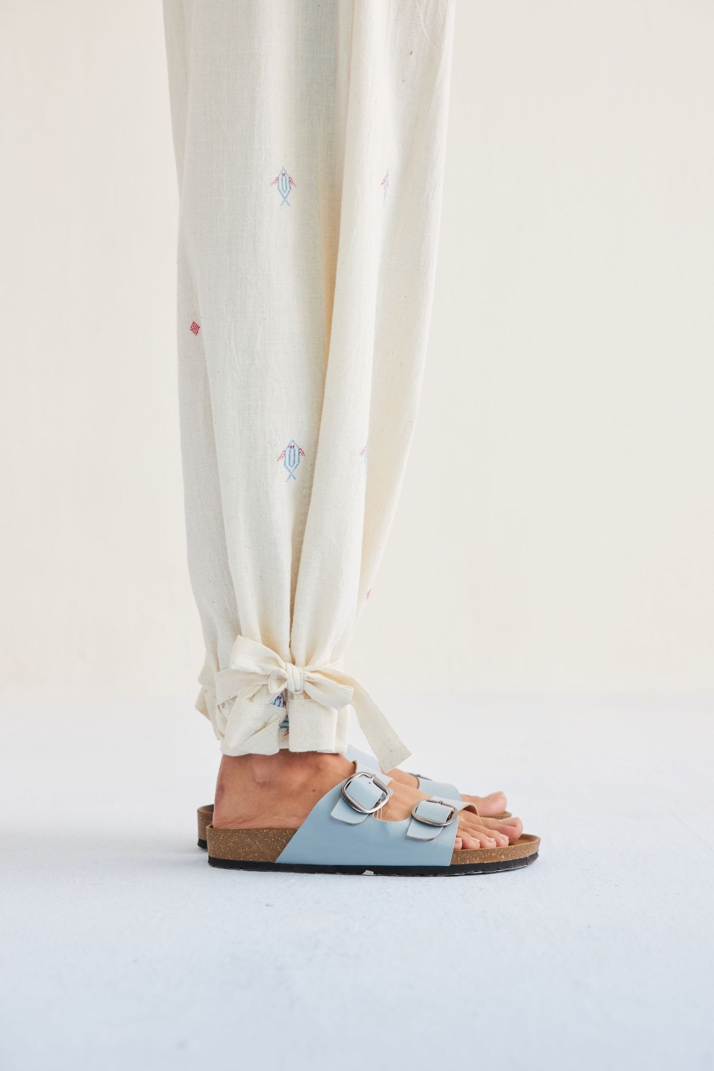 Swim Free Handwoven Kala Cotton Trousers