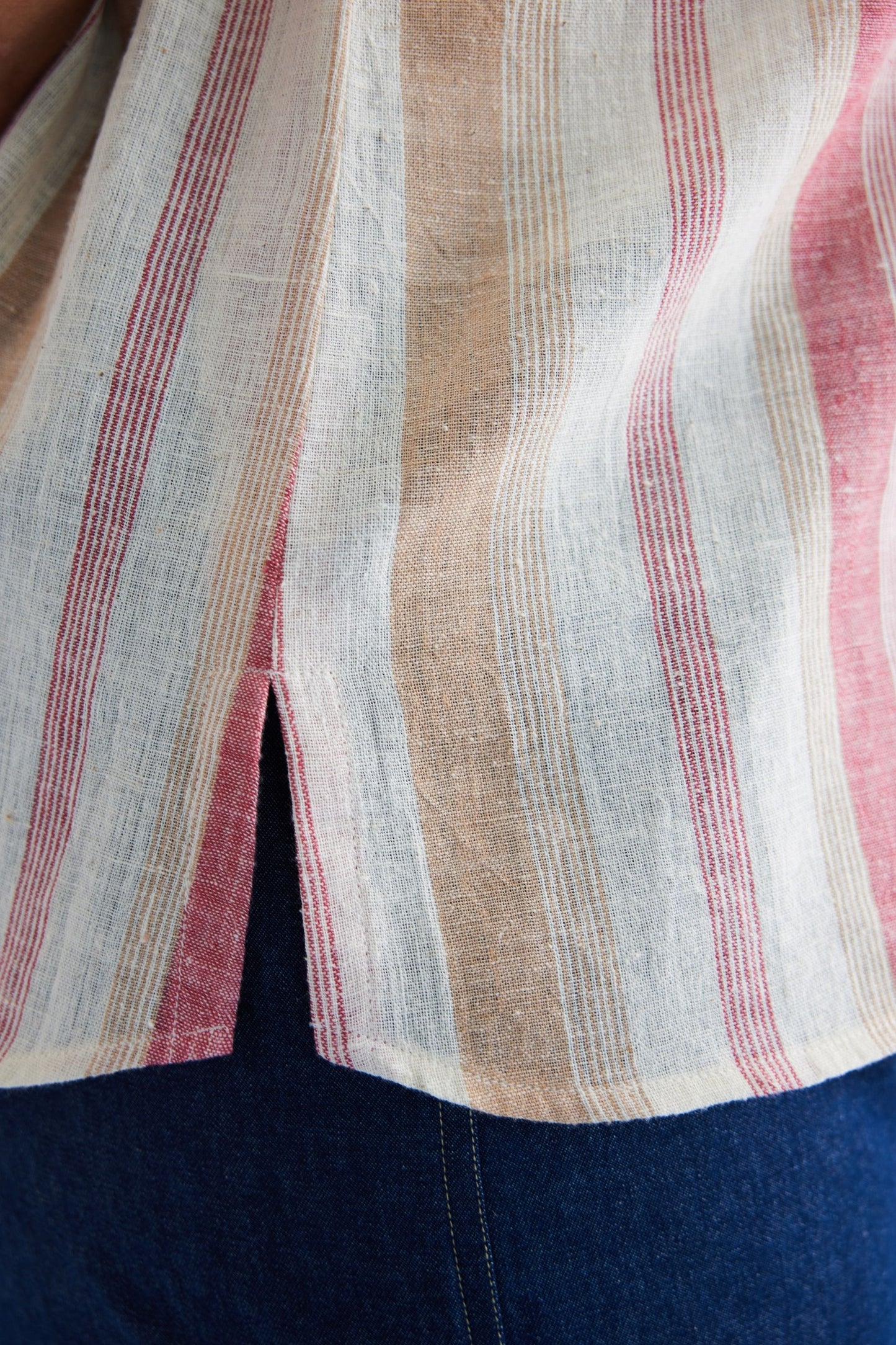 The Reef Shore Handwoven Kala Cotton Shirt