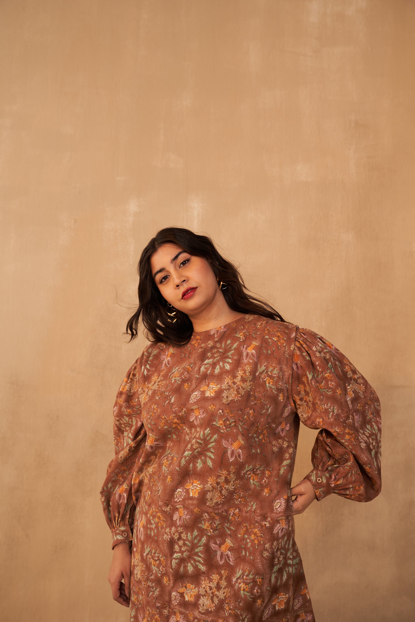 Flower Field Kala Cotton Dress