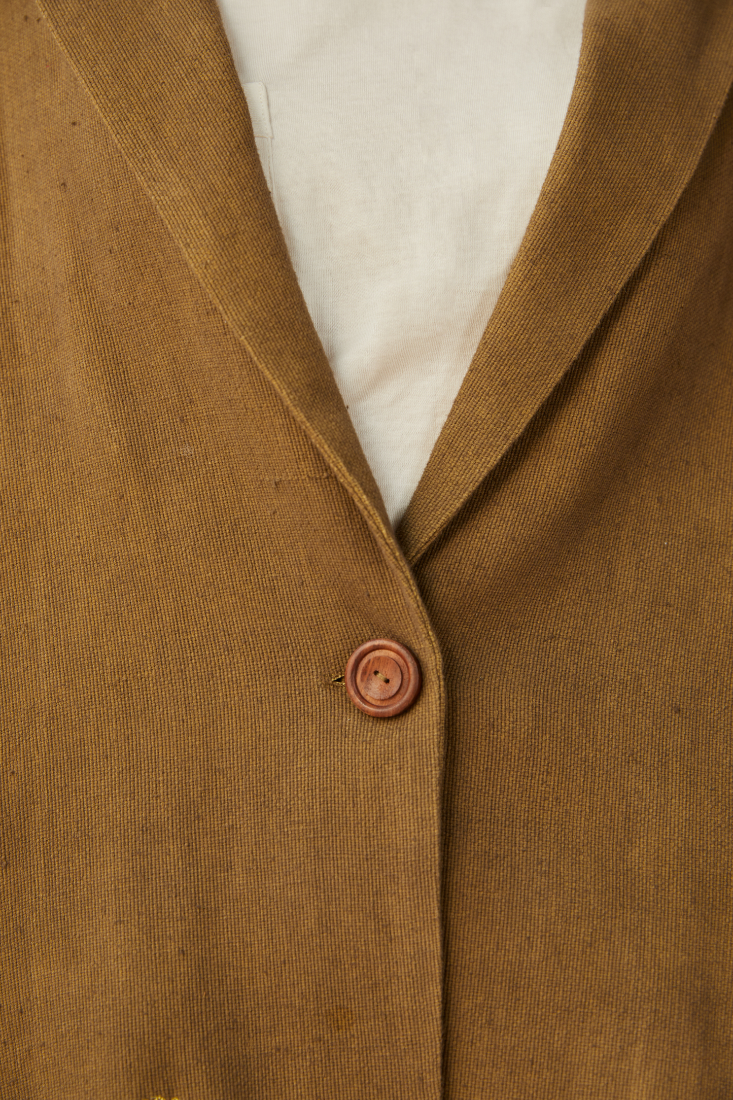 Sunflower Soul handwoven organic cotton blazer