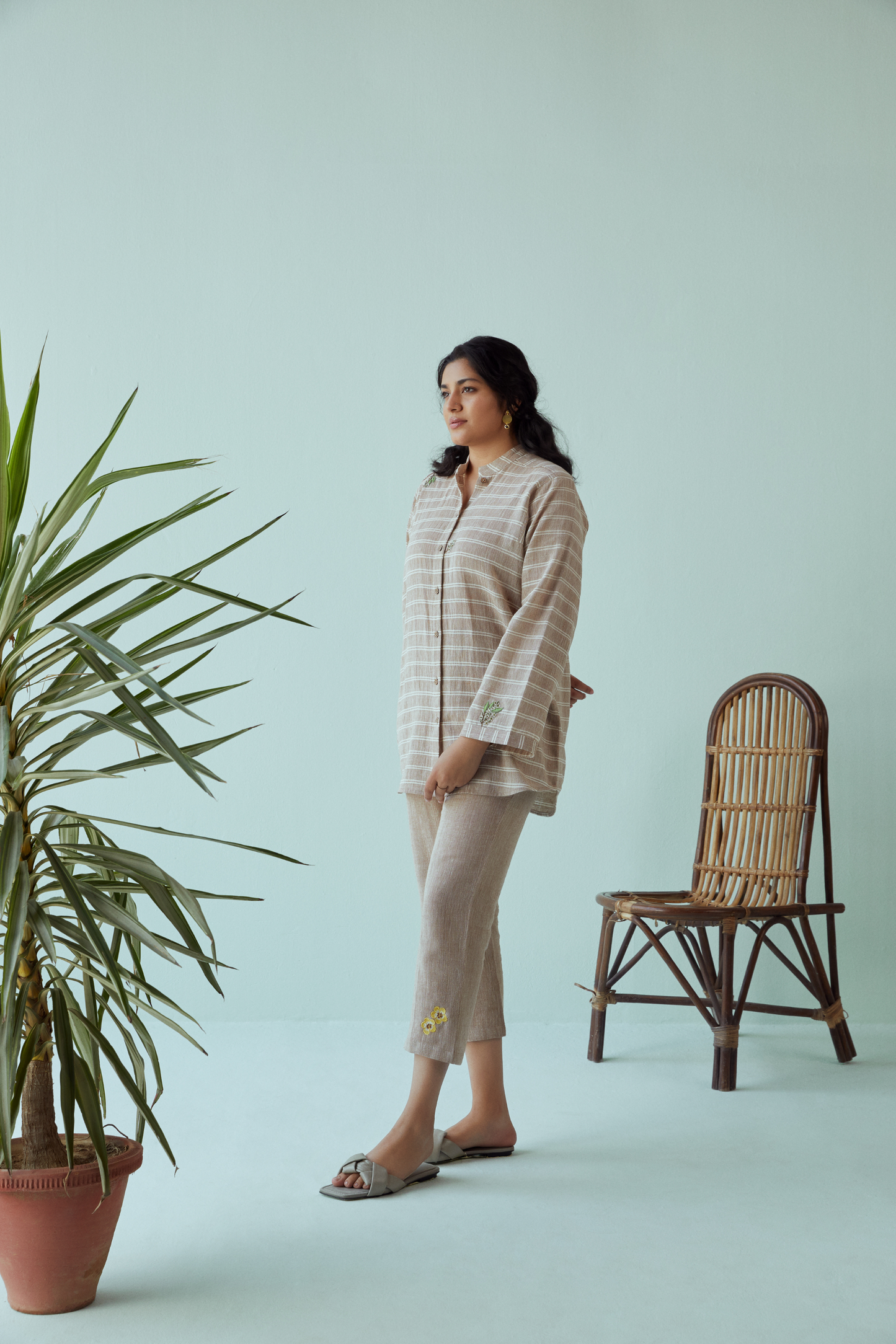 The Basic kala cotton shirt