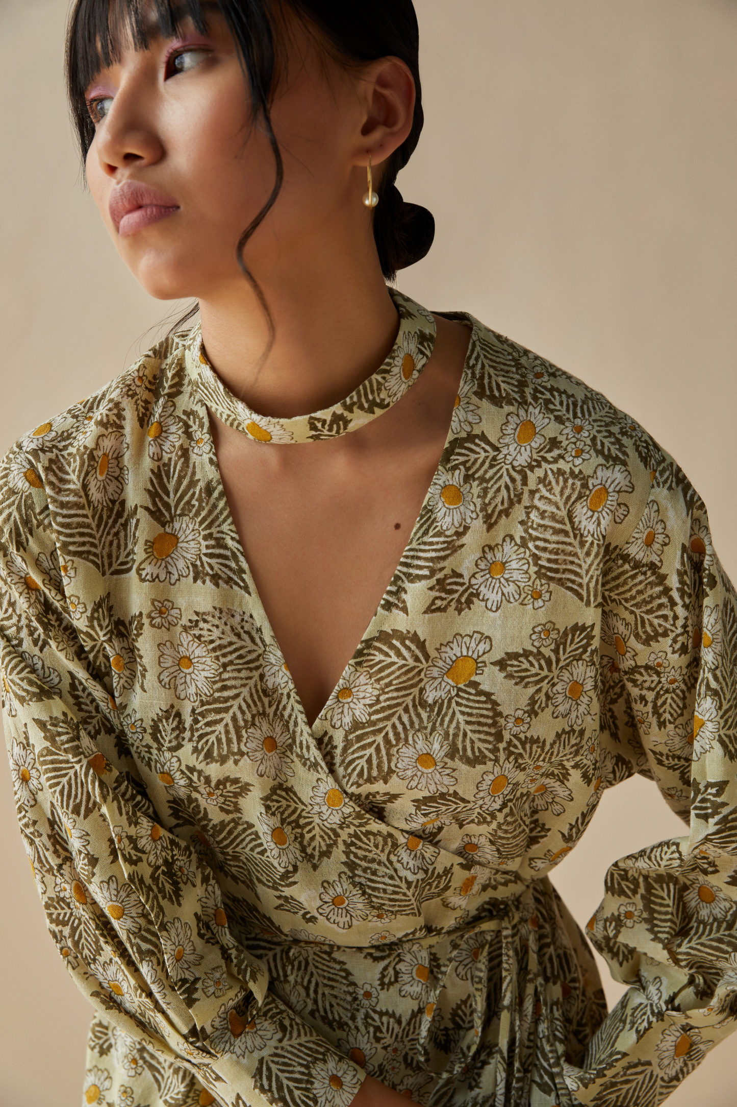 The Daisy Dream handwoven organic cotton dress