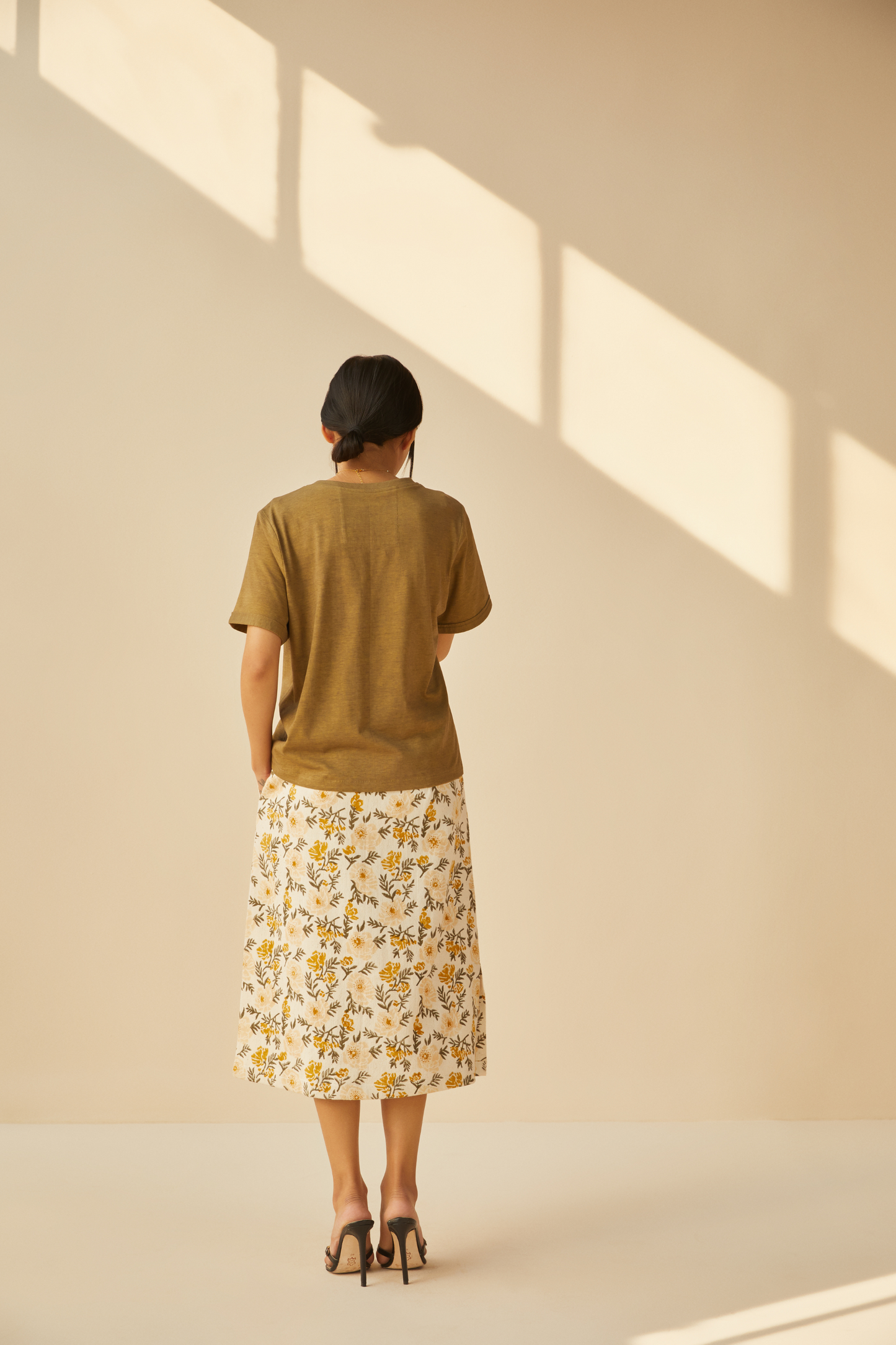 The Daisy organic cotton knit t-shirt