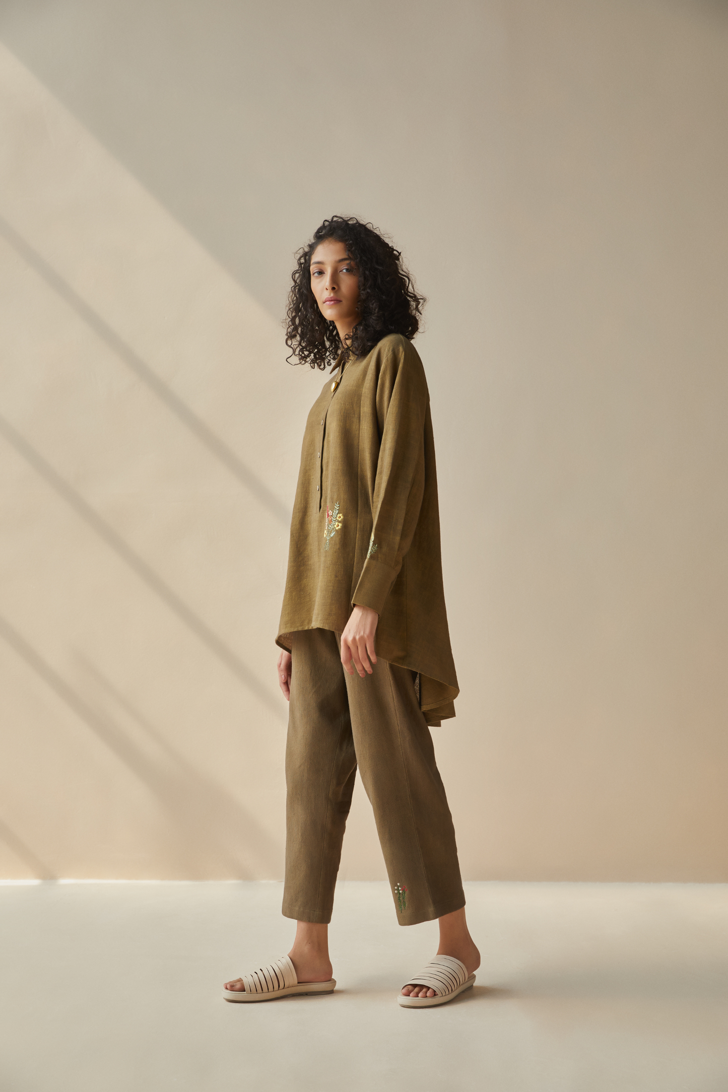 The Hills handwoven organic cotton shirt
