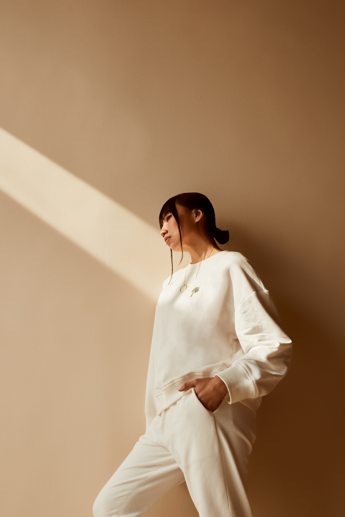 The Palmy organic cotton terry jumper