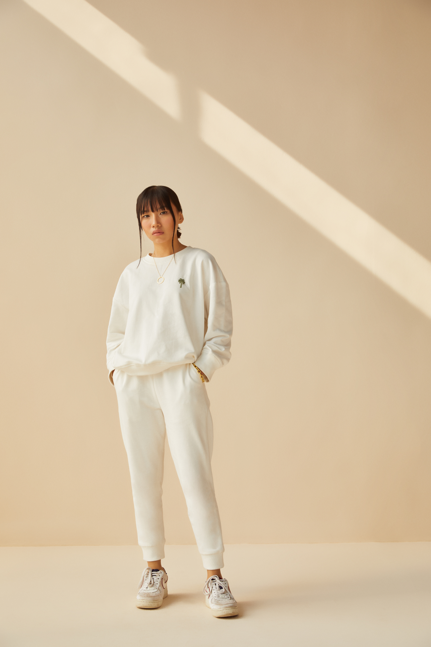 The Palmy organic cotton terry jumper