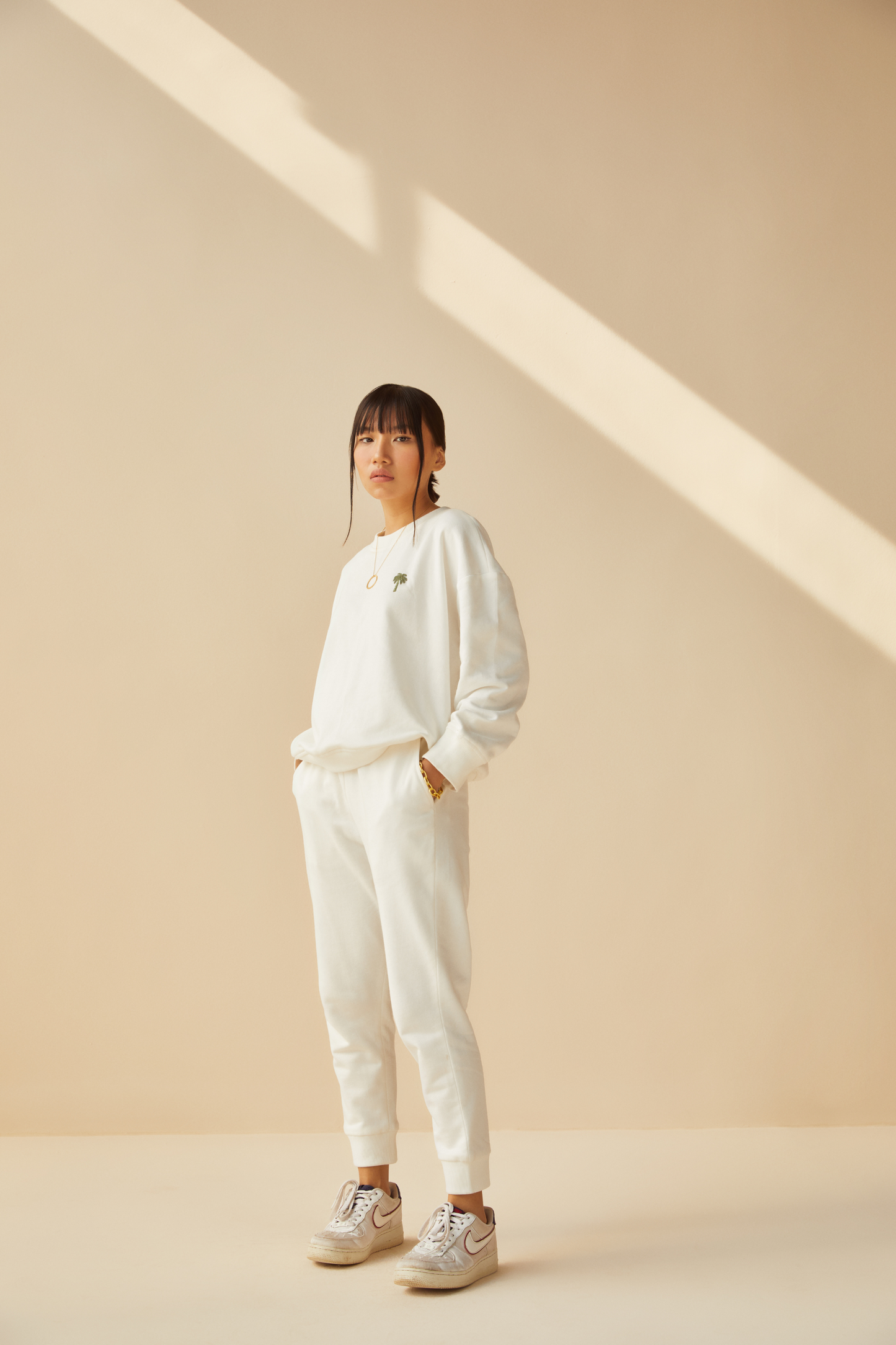 The Palmy organic cotton terry jumper