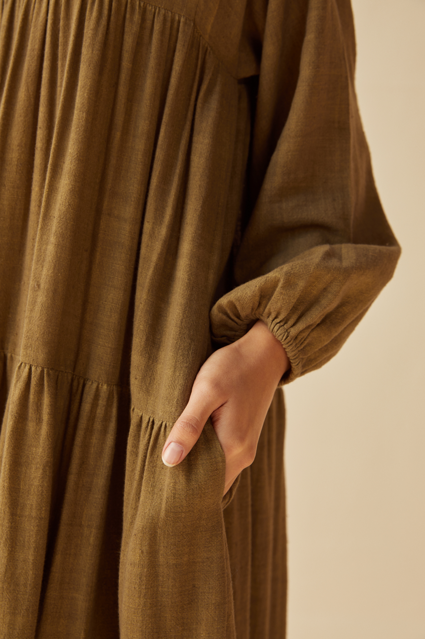 The Soul handwoven organic cotton maxi dress