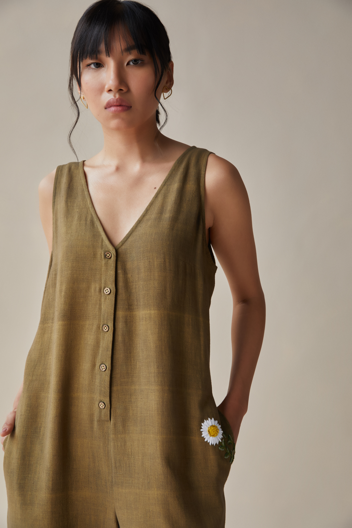 The Soul handwoven organic cotton jumpsuit