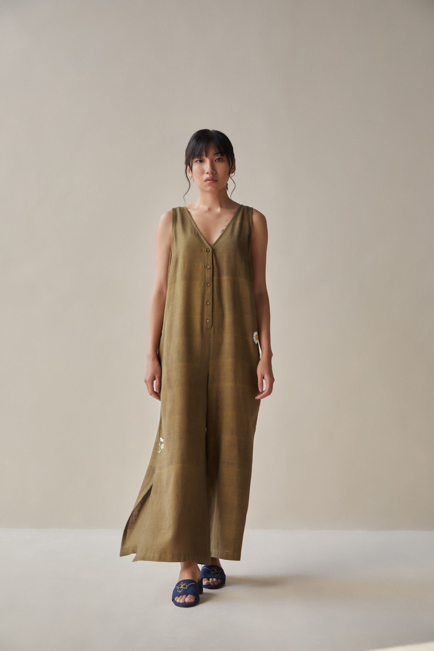 The Soul handwoven organic cotton jumpsuit