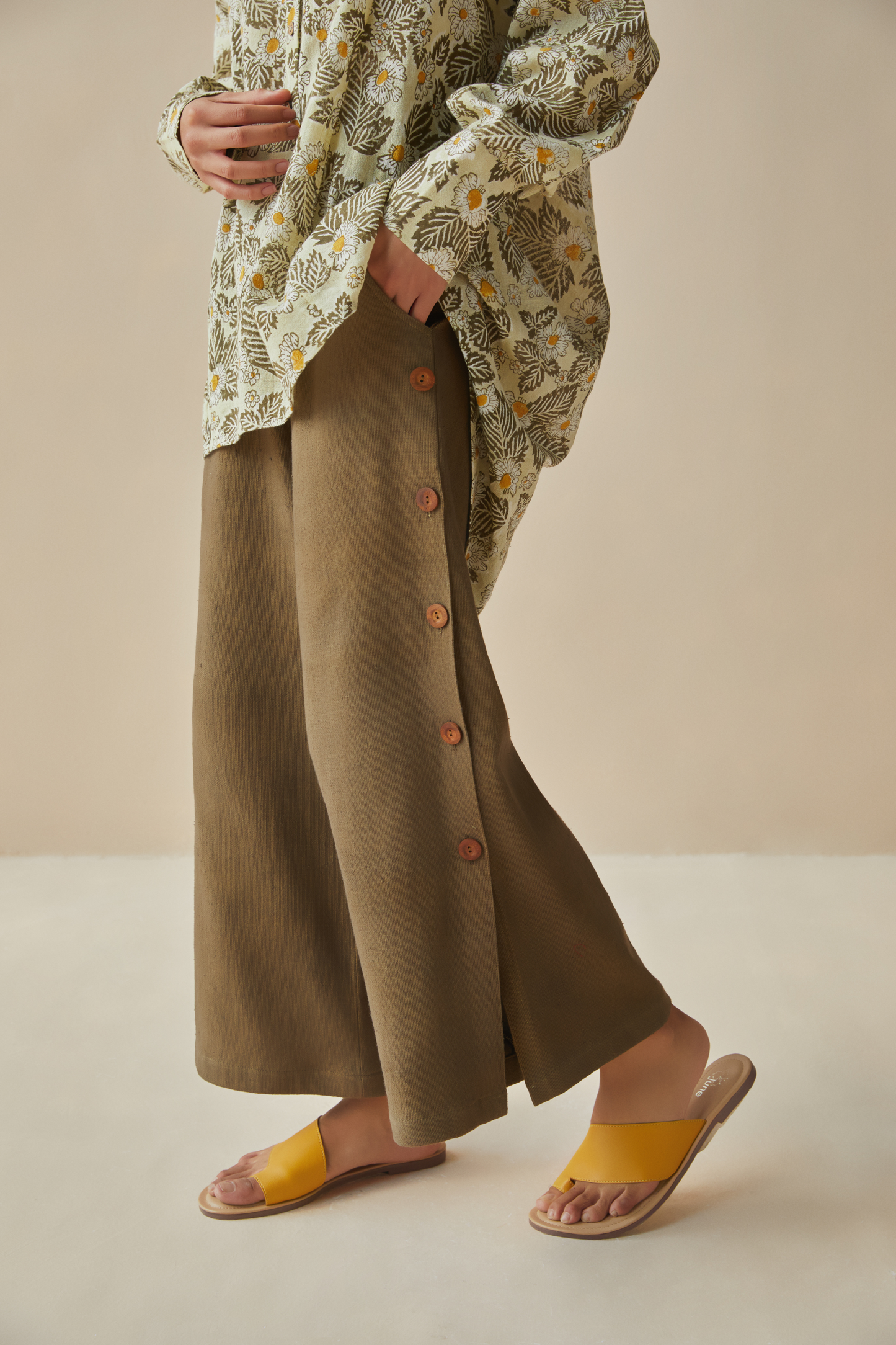 The Soul handwoven organic cotton trousers