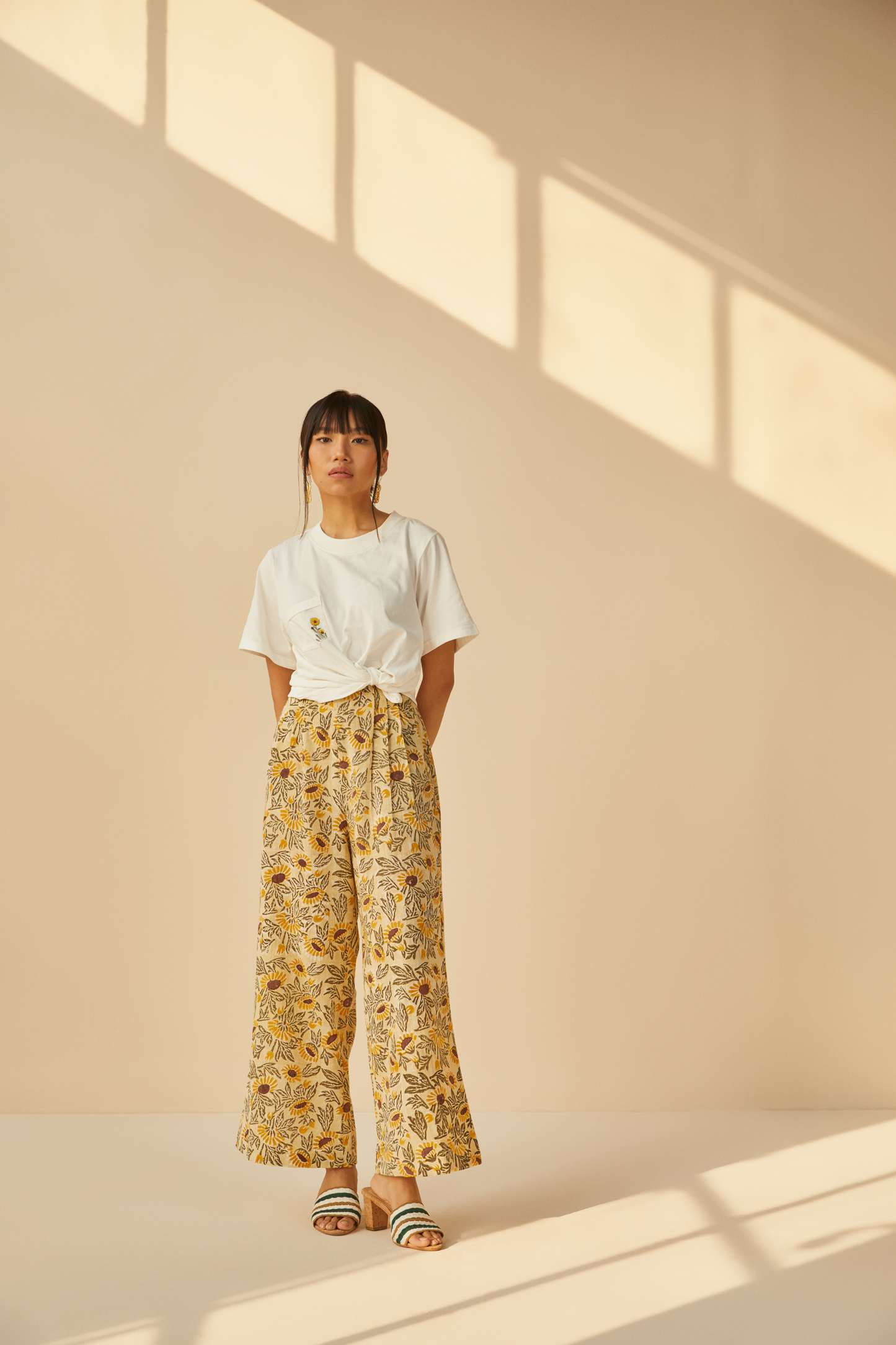 the sunflower off white organic cotton knit t shirt