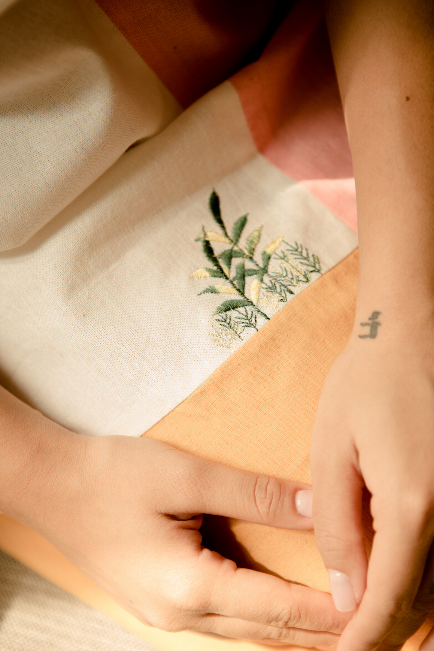 Sui | THE PATCHED embroidered recycled fabric dress from Basic-ally Sui 2.0 Collection 2019