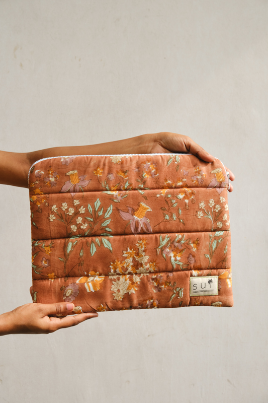 The Meadow Upcycled Laptop Bag