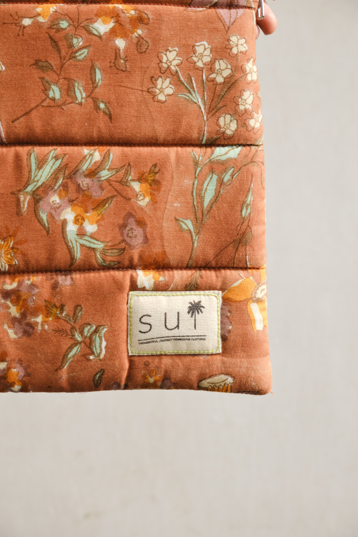 The Meadow Upcycled Laptop Bag