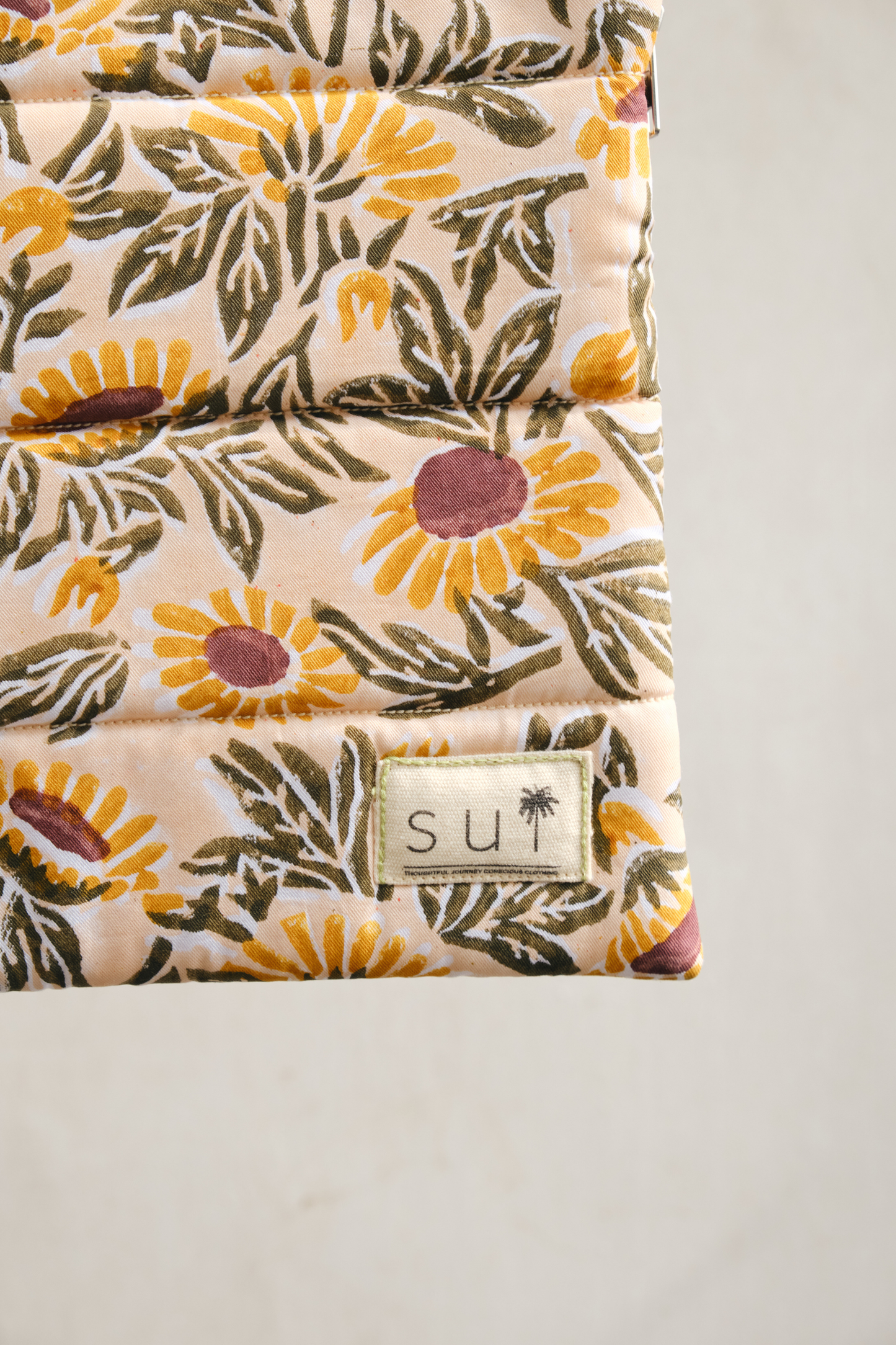 The Sunflower Upcycled Laptop Bag