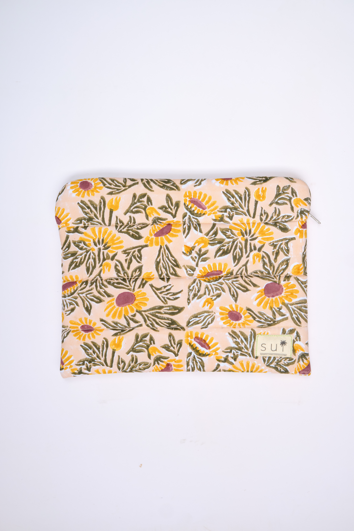 The Sunflower Upcycled Laptop Bag