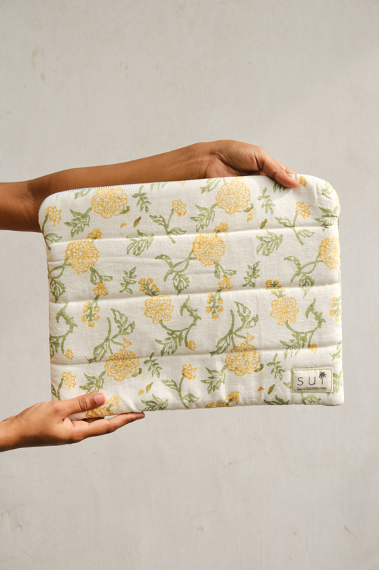 The Dahlia Upcycled Laptop Bag