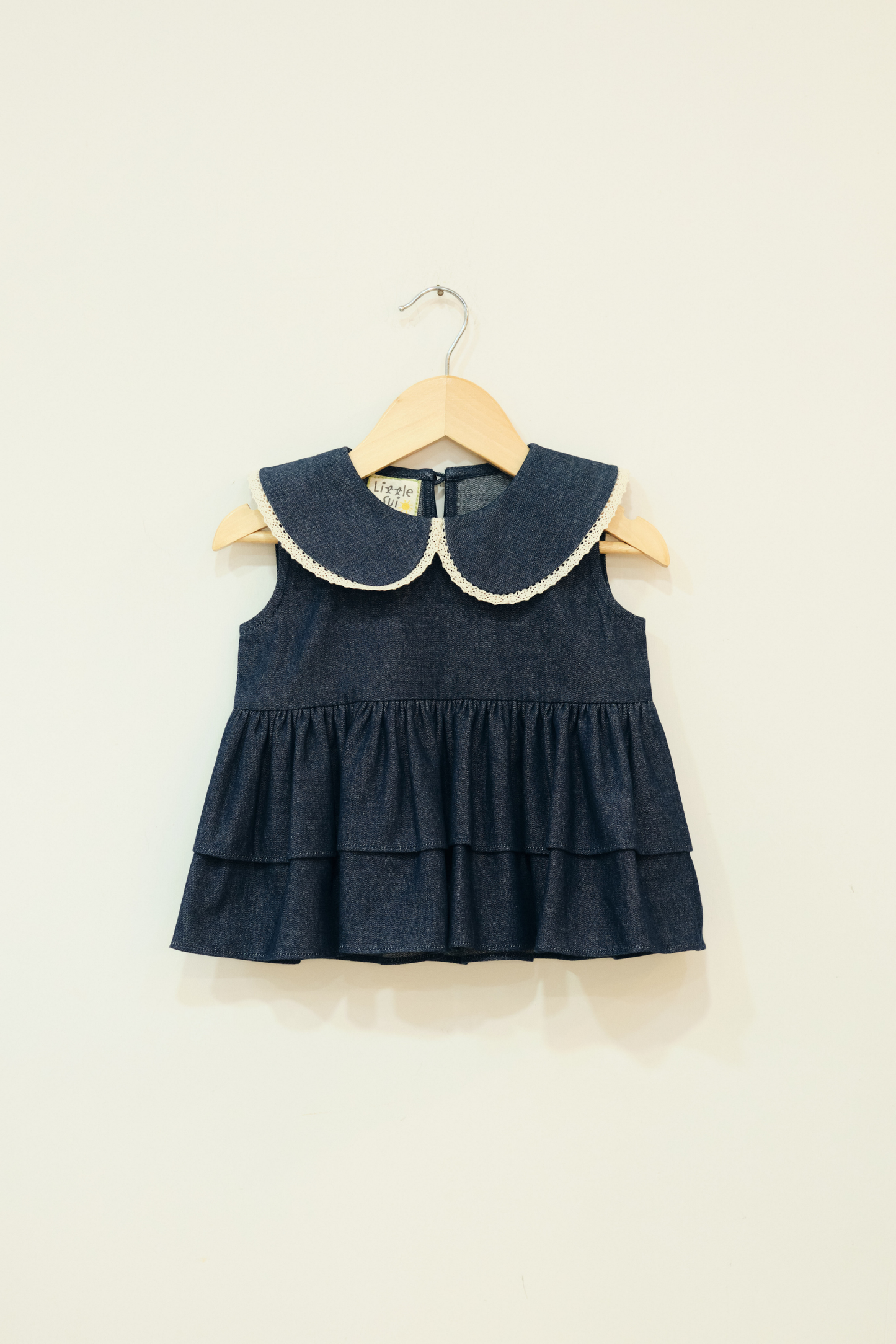 Blue Wave Sustainable Denim Top