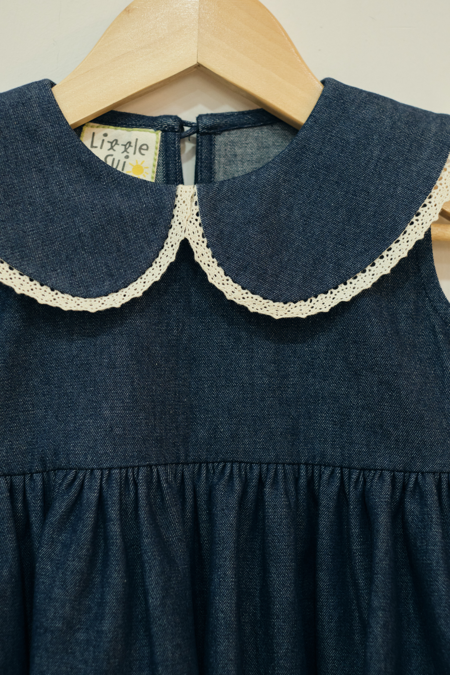 Blue Wave Sustainable Denim Top