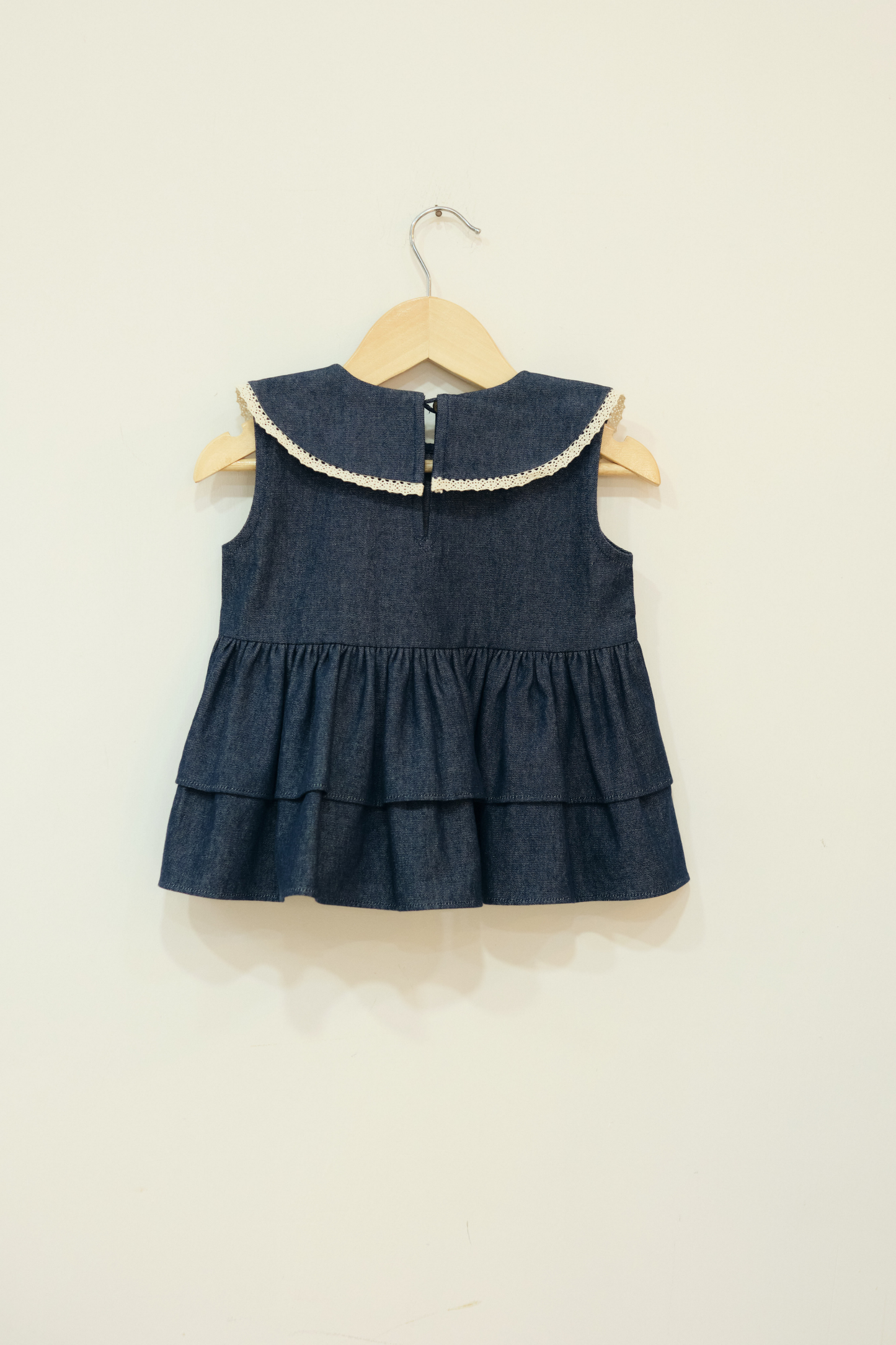 Blue Wave Sustainable Denim Top