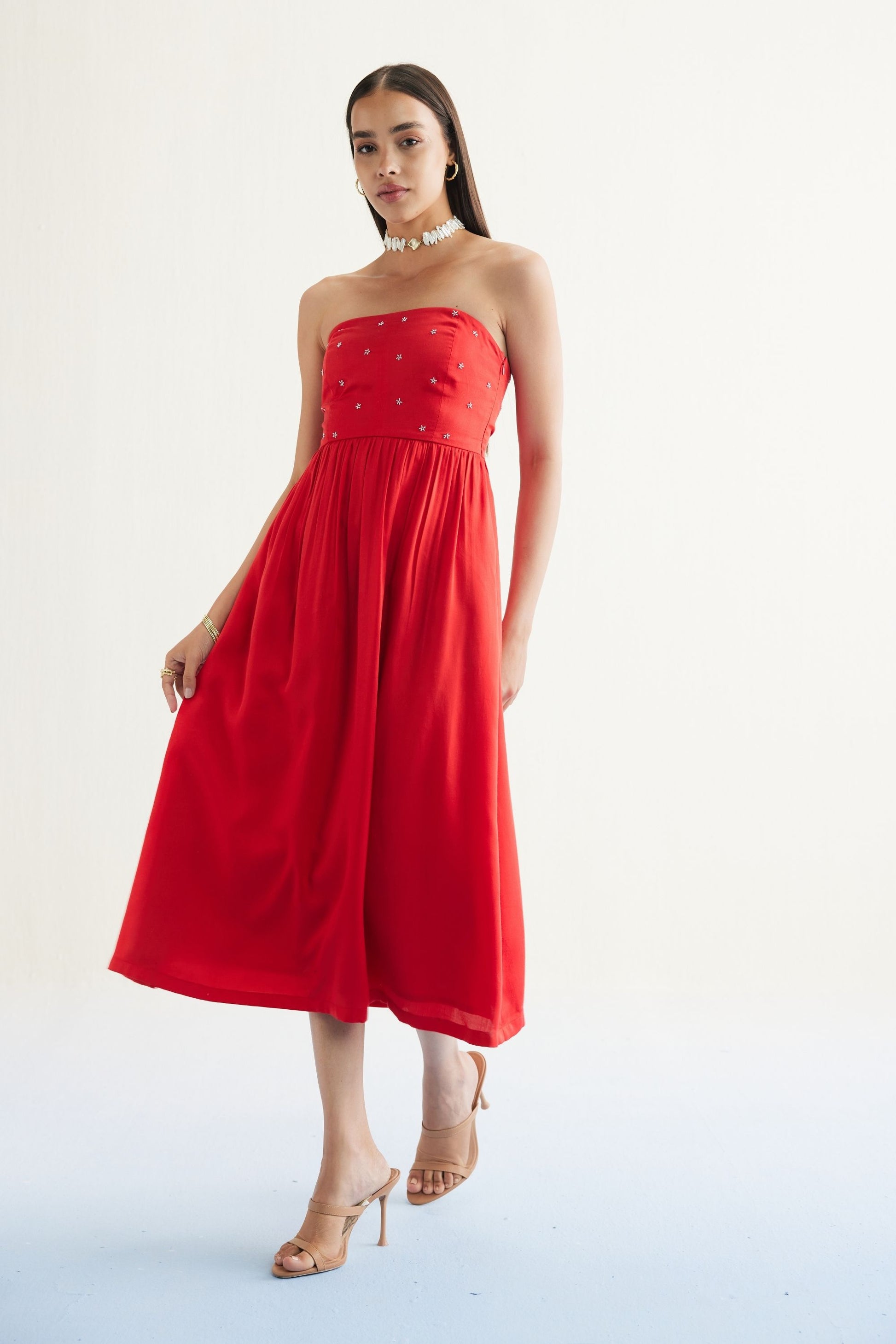 Dreamy Summer Tencel Tube Dress | SUI Sui Dreamy Summer Tencel Tube Dress | SUI Sui