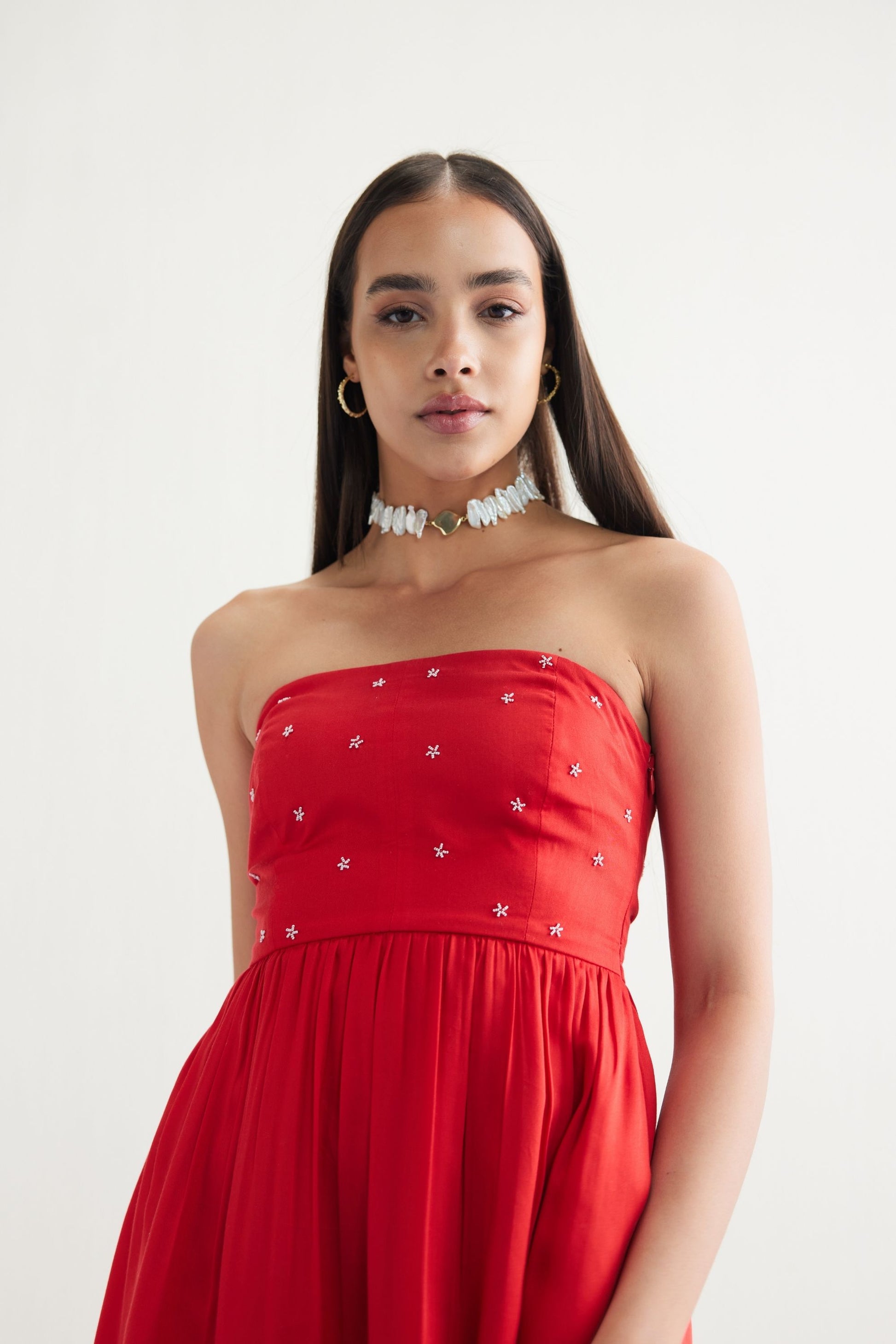 Dreamy Summer Tencel Tube Dress Dreamy Summer Tencel Tube Dress