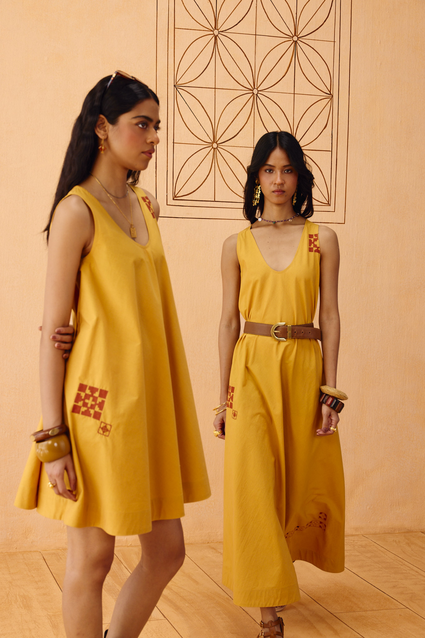 Golden Ghar Organic Cotton Maxi Dress
