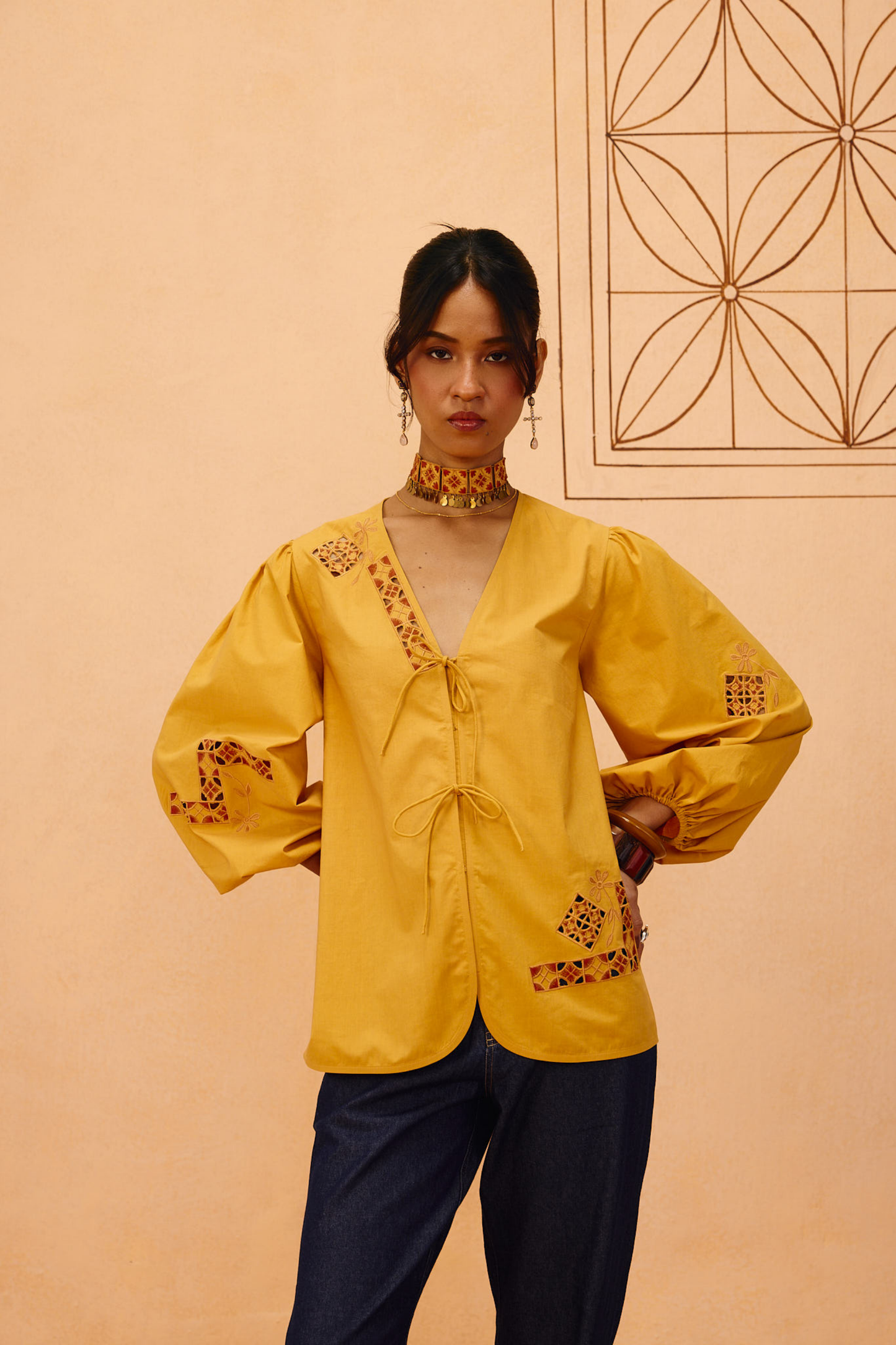 Golden Roots Organic Cotton Top