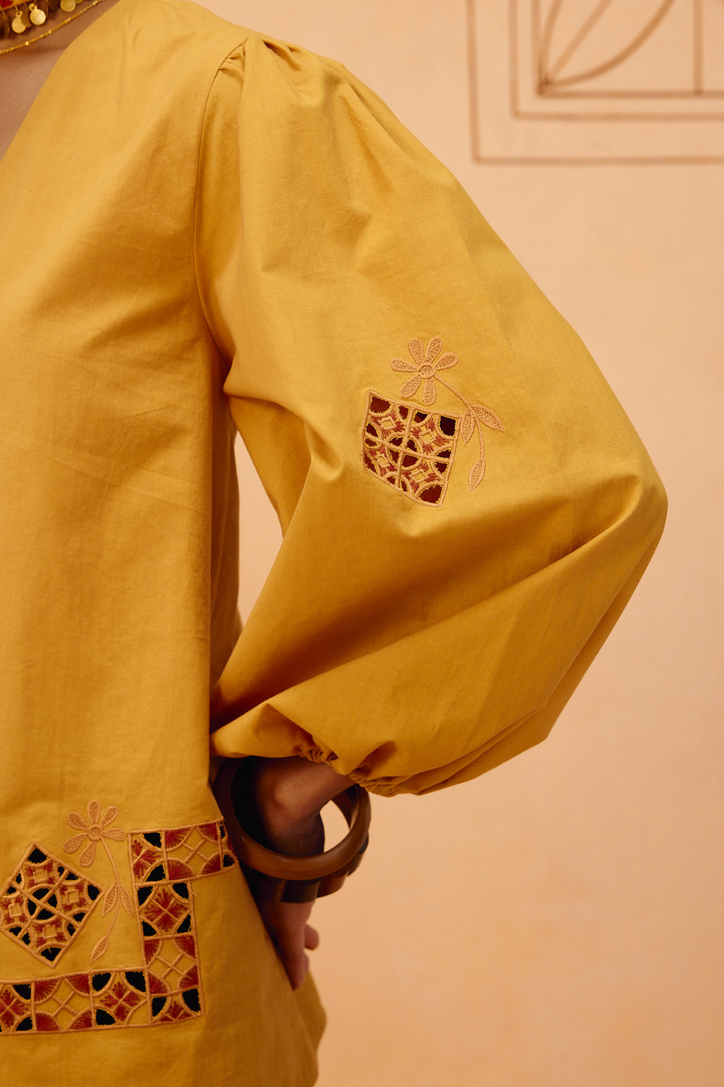 Golden Roots Organic Cotton Top