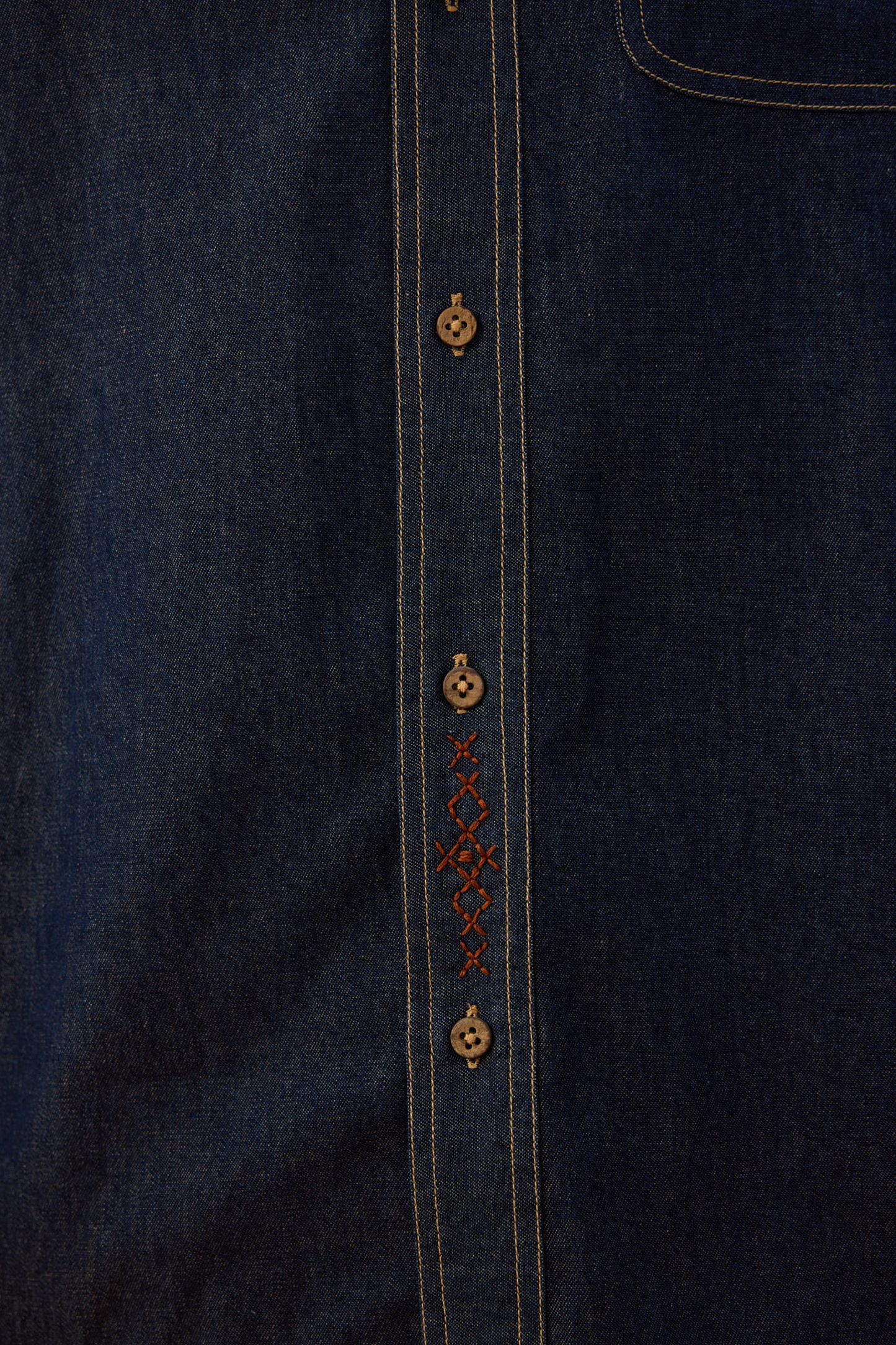 Heirloom Sustainable Men's Denim Shirt