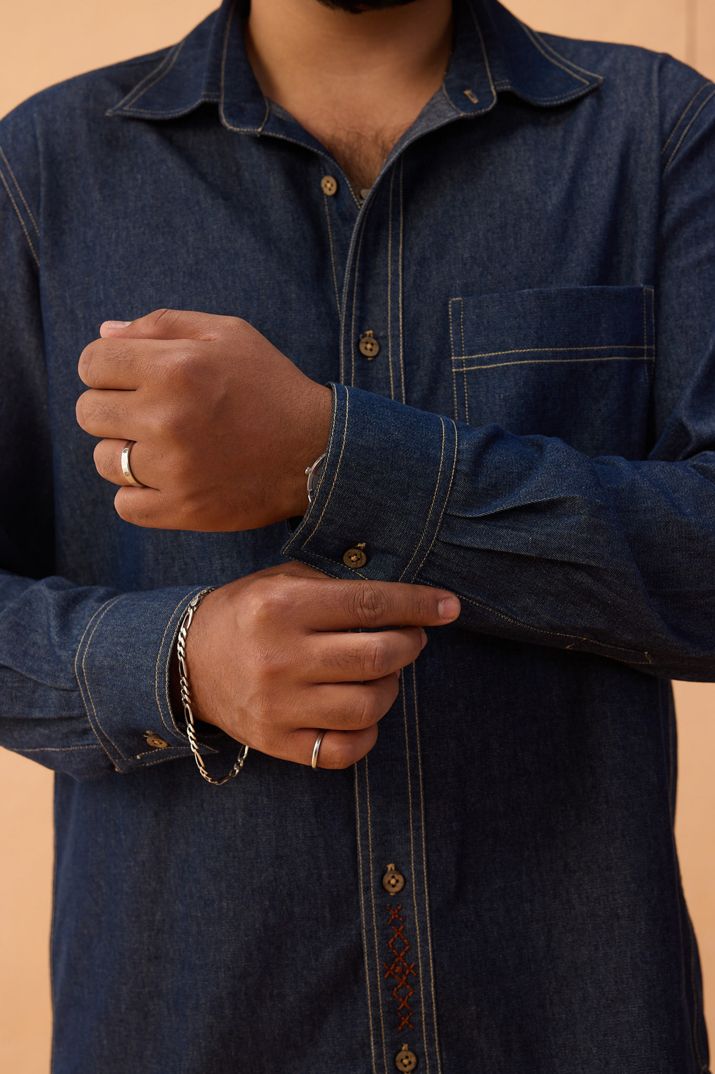Heirloom Sustainable Men's Denim Shirt