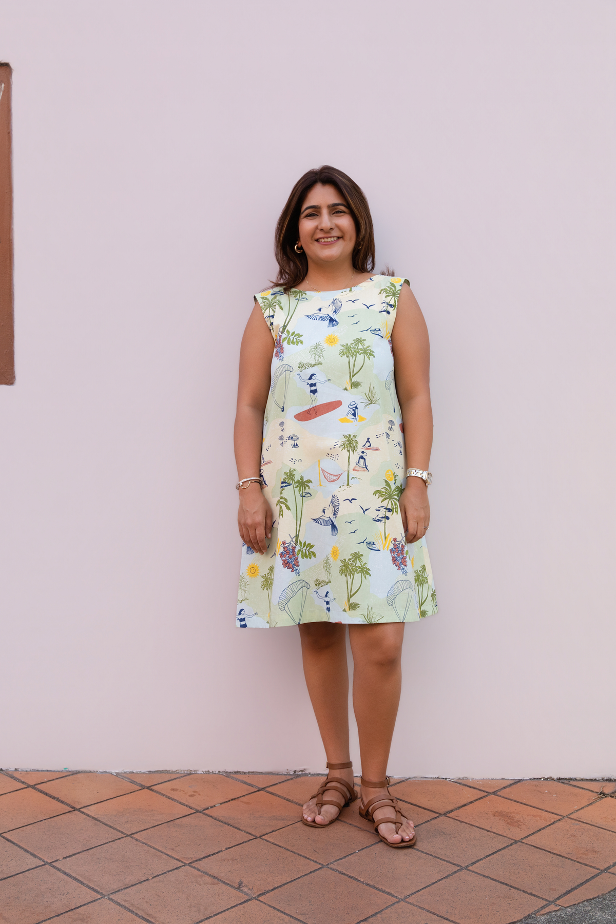 Holiday Organic Cotton Dress