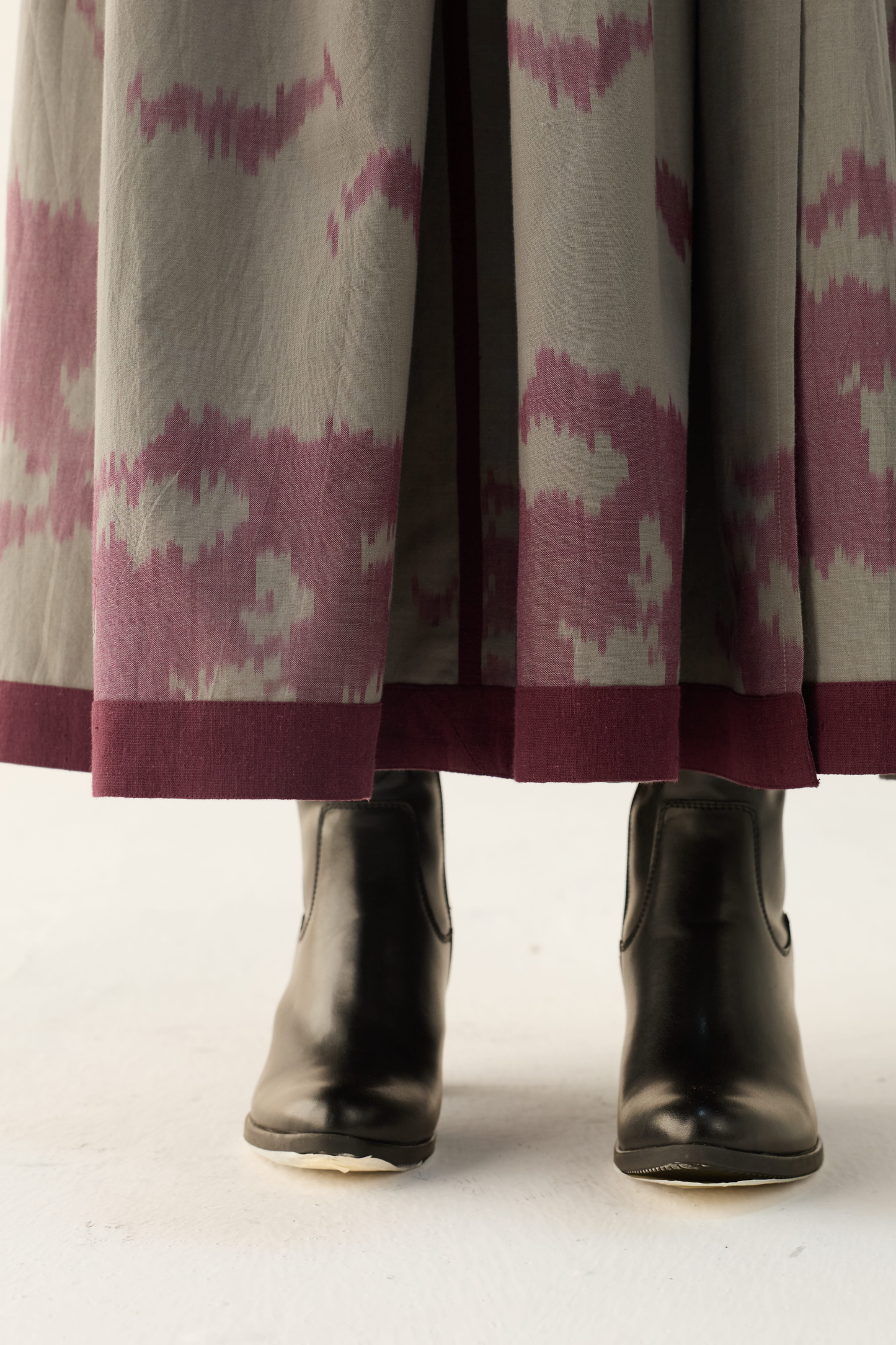 Horizon Handwoven Ikkat Maxi Dress