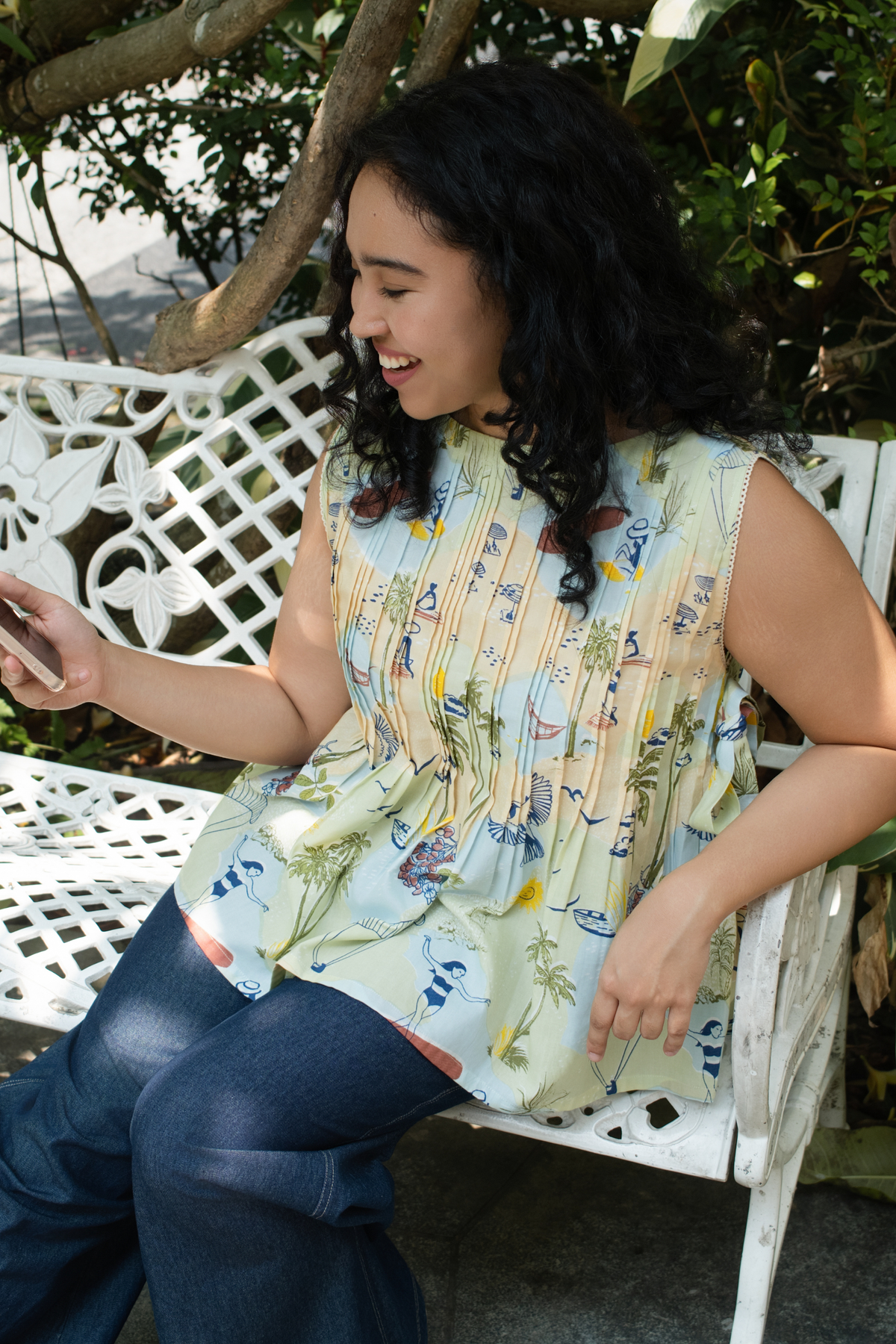 In Paradise Tencel Blouse