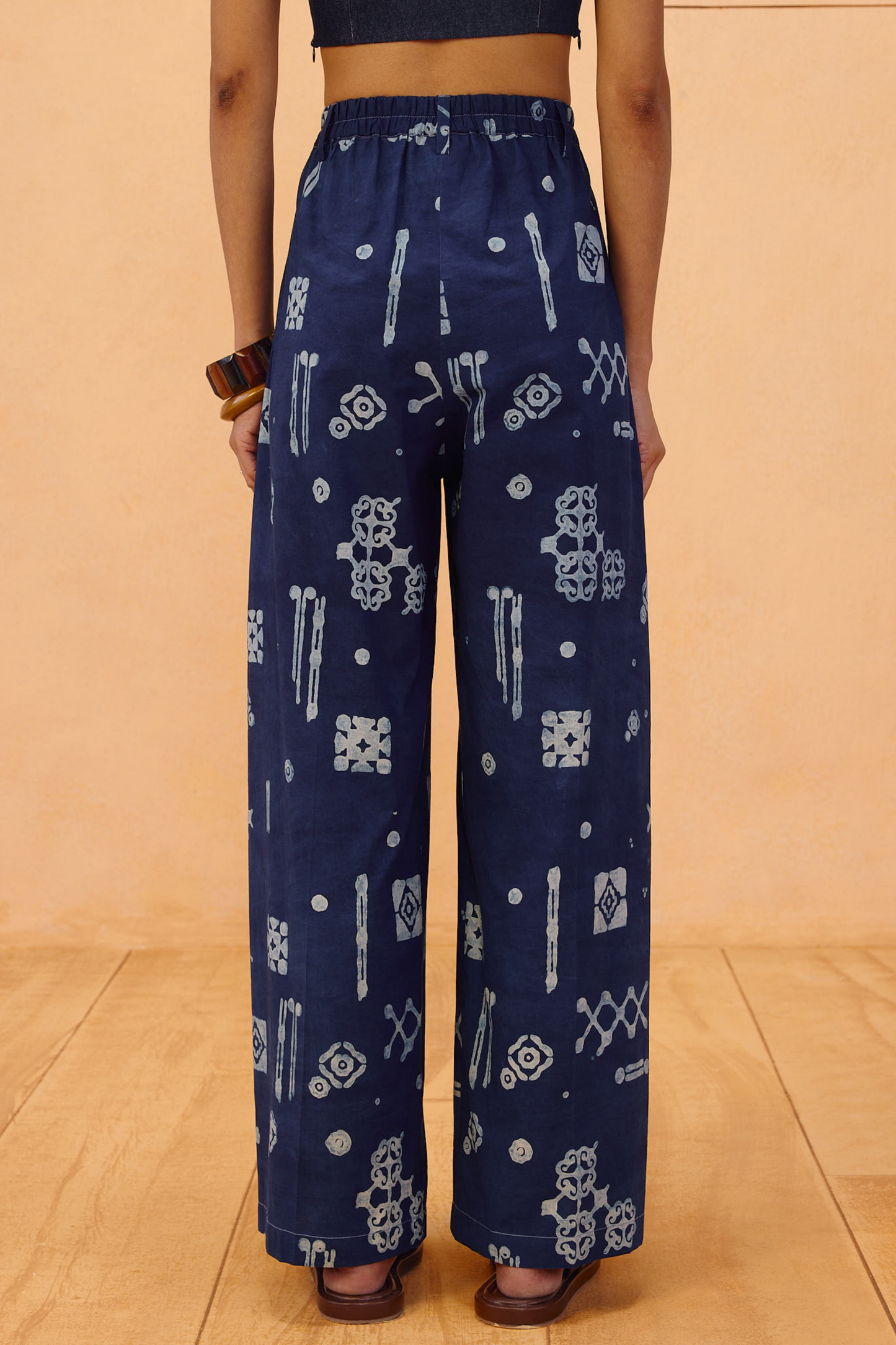 Indigo Patterms Organic Cotton Set