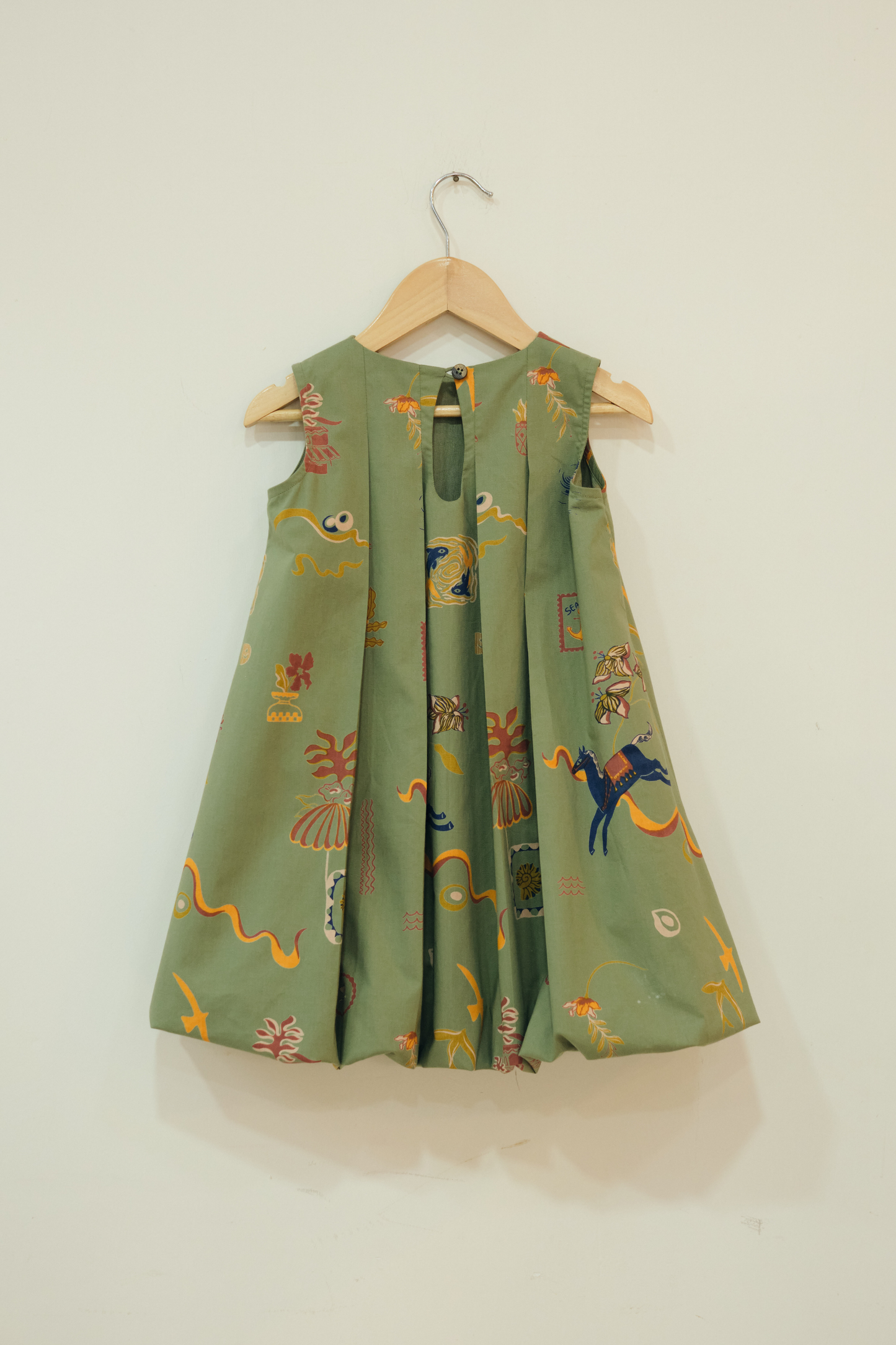 Little Horse Organic Cotton Dress