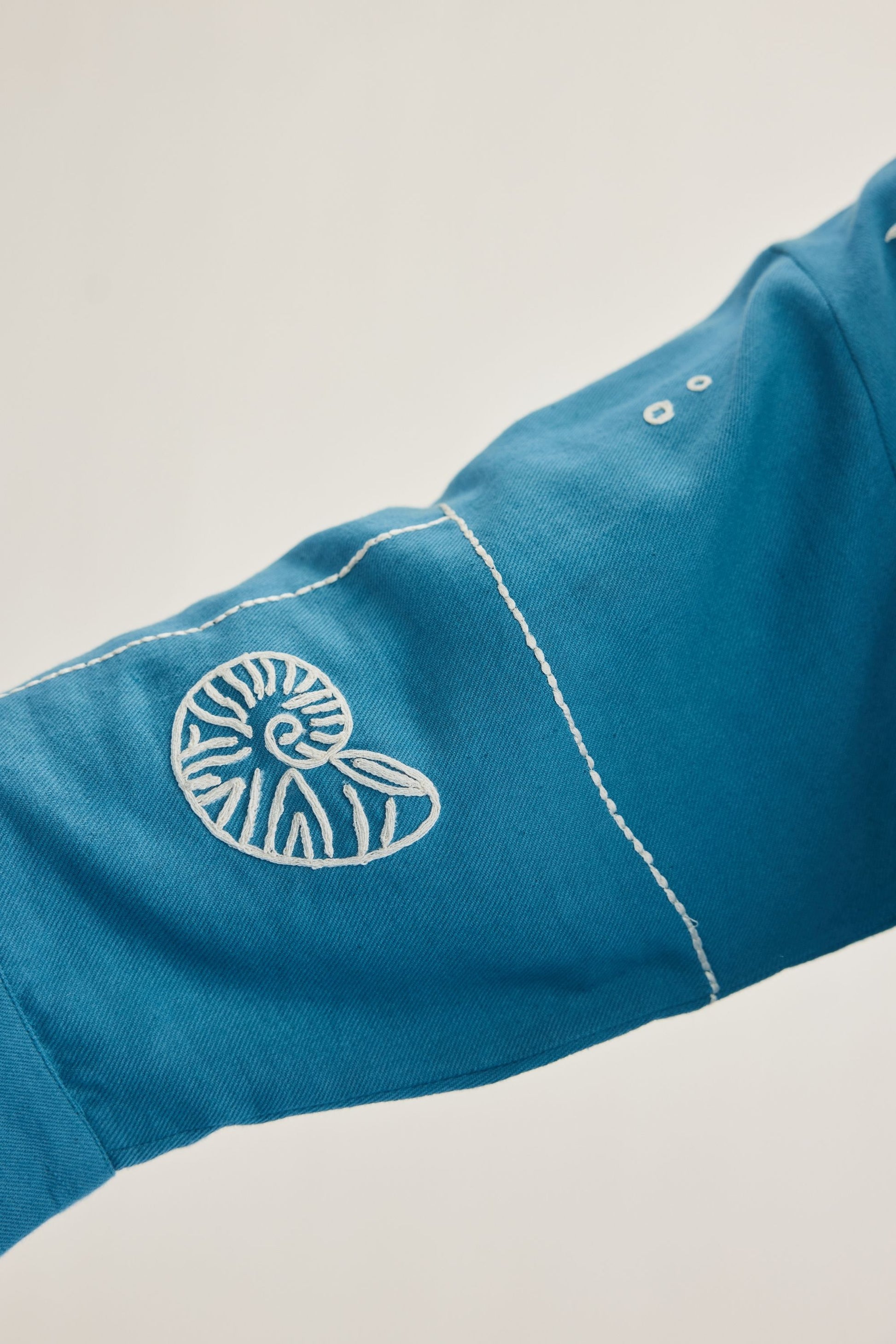 Meet Me By The Sea Handwoven Twill Shirt
