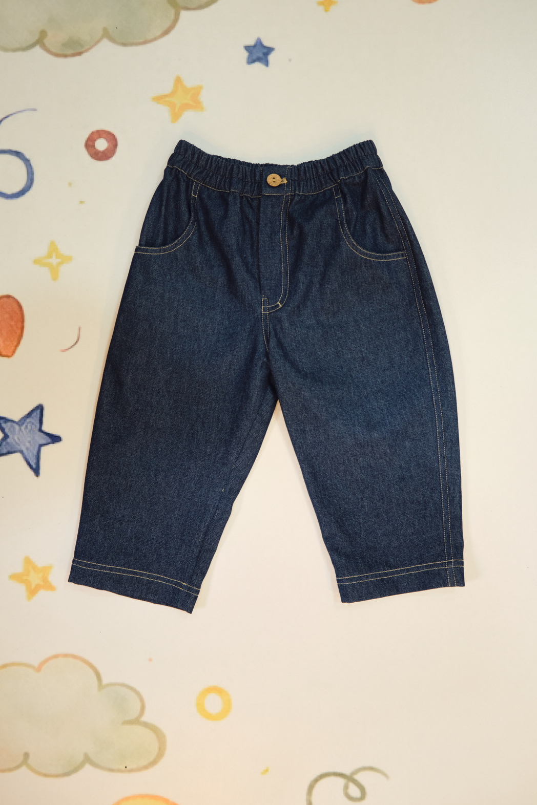 Ocean Sky Sustainable Denim Trousers