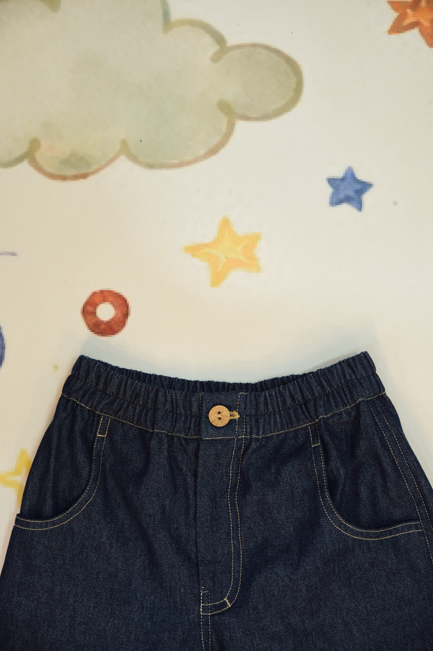 Ocean Sky Sustainable Denim Trousers