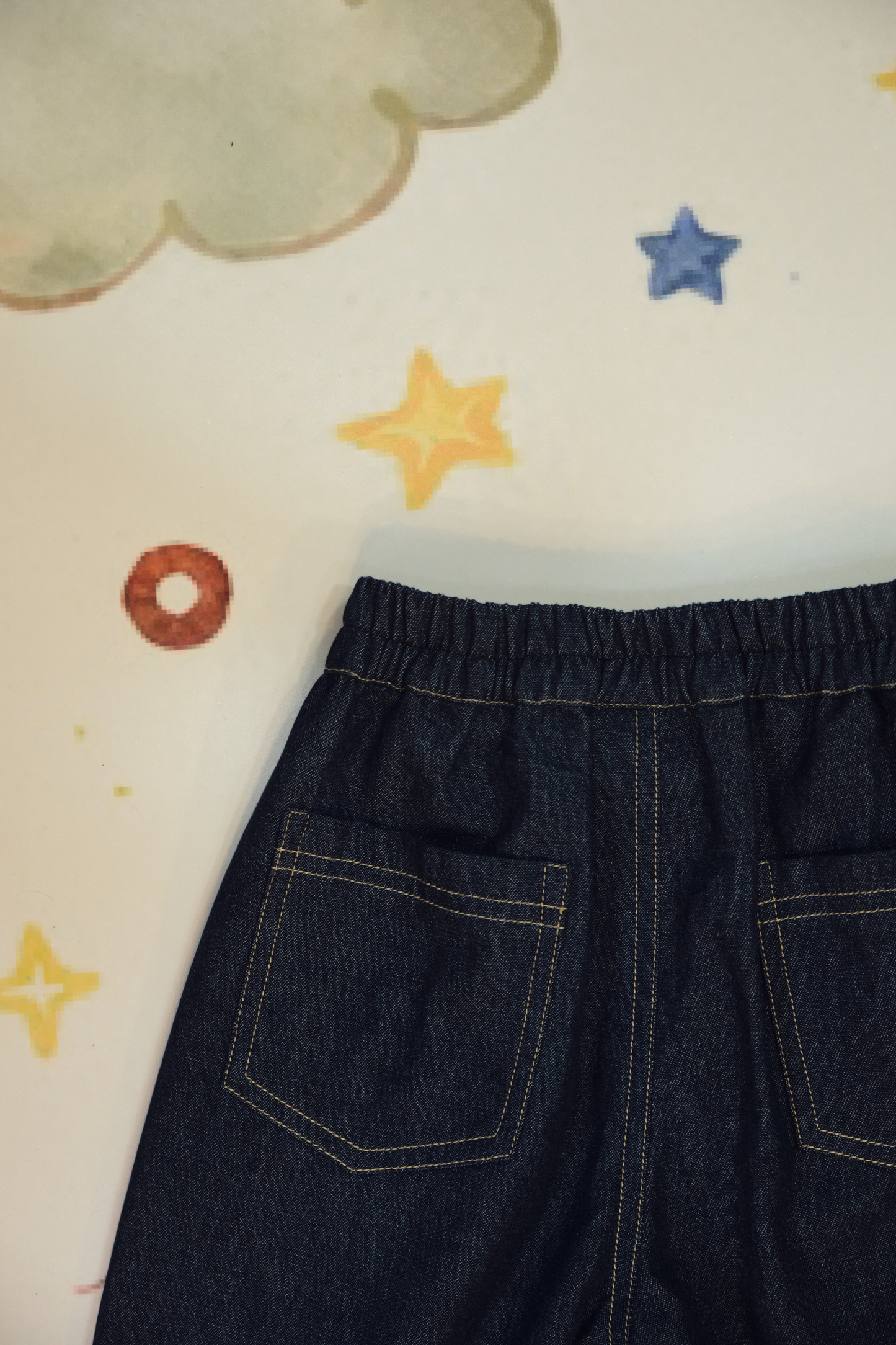 Ocean Sky Sustainable Denim Trousers