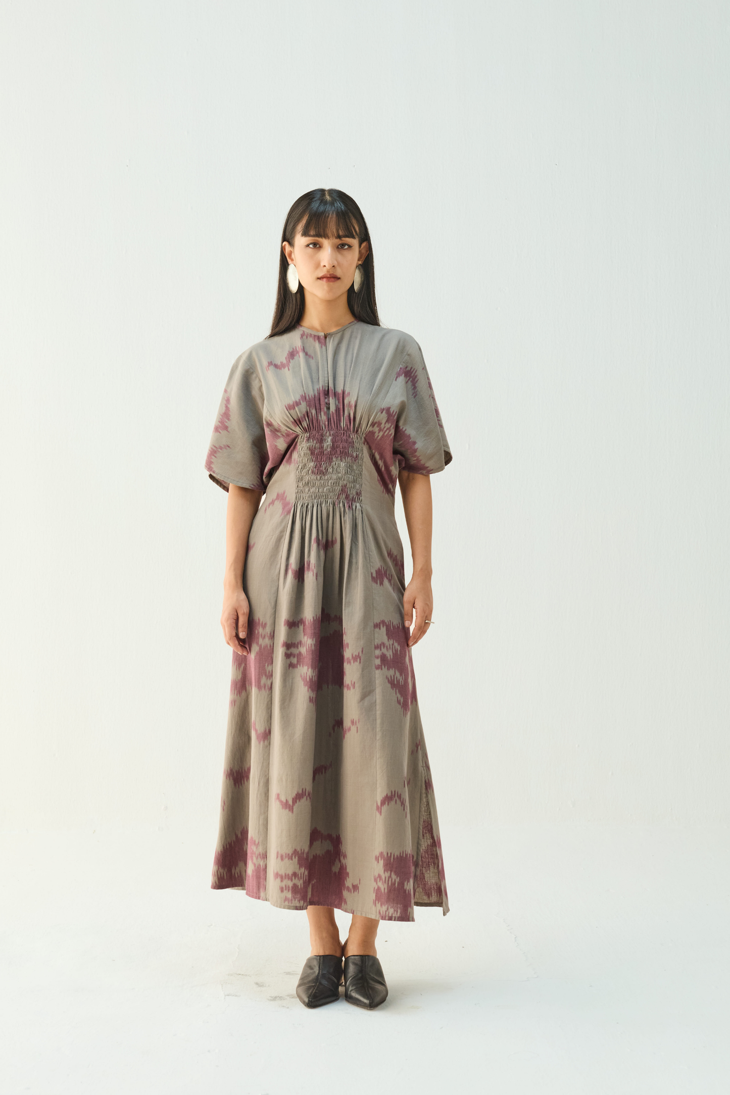 Purpose Handwoven Ikkat Maxi Dress