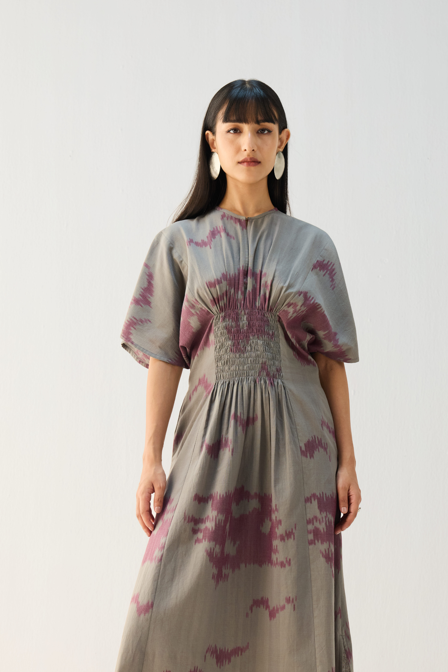 Purpose Handwoven Ikkat Maxi Dress