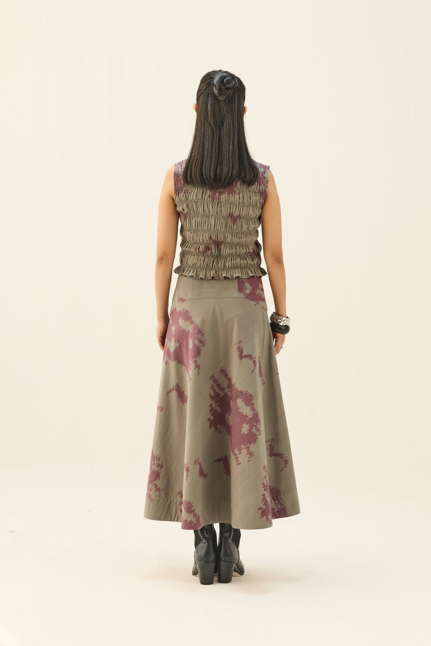 Purpose Handwoven Ikkat Top