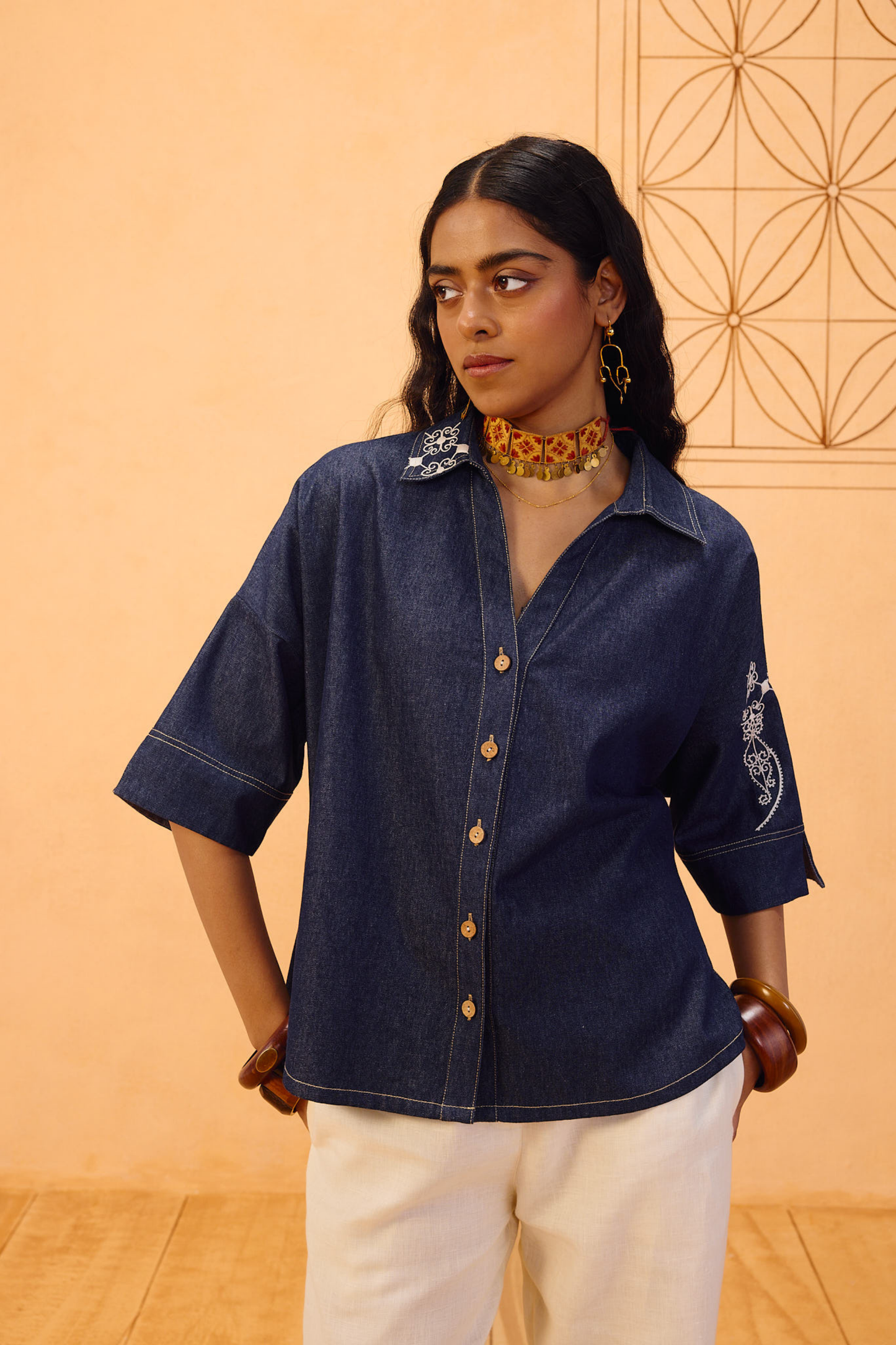 Rooted Sustainable Denim Shirt