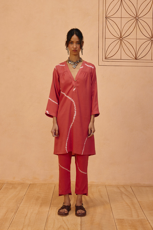 Rosy Earth Lyocell Kurta
