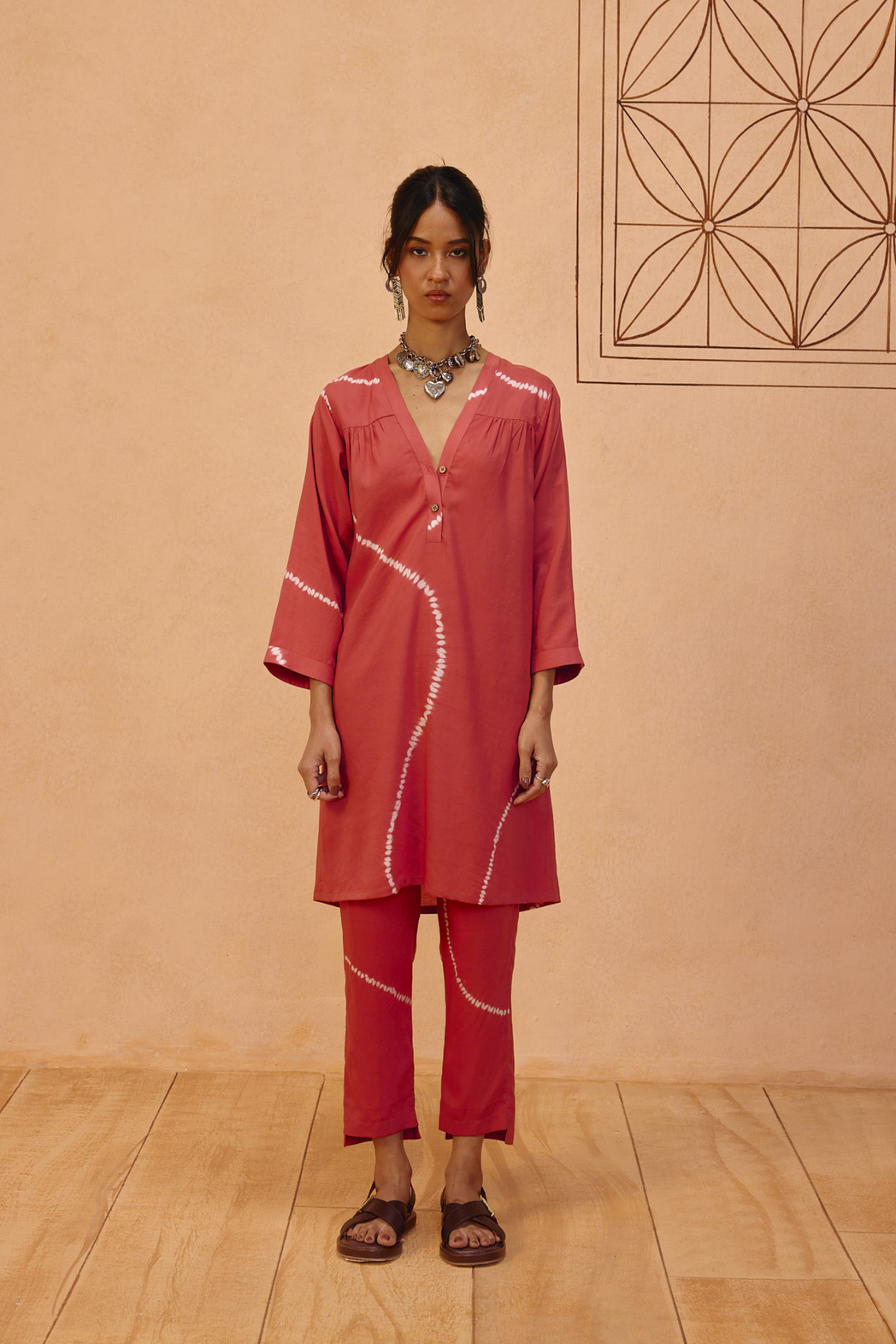 Rosy Earth Lyocell Kurta