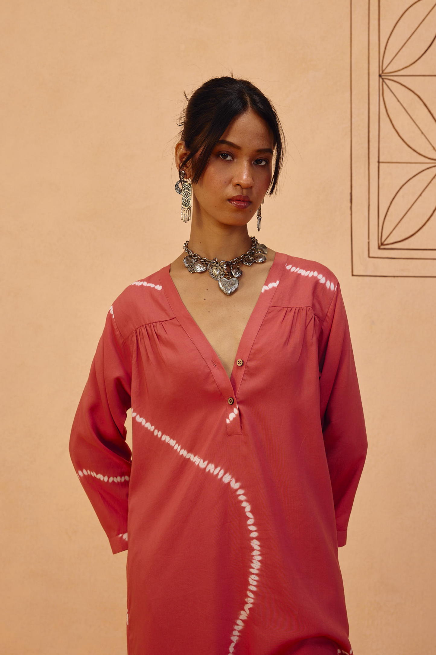 Rosy Earth Lyocell Kurta