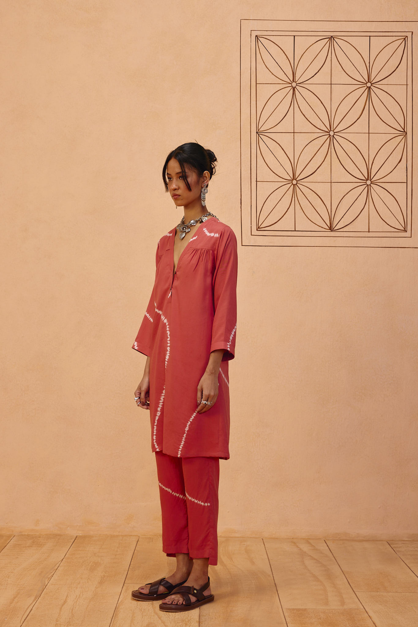 Rosy Earth Lyocell Kurta